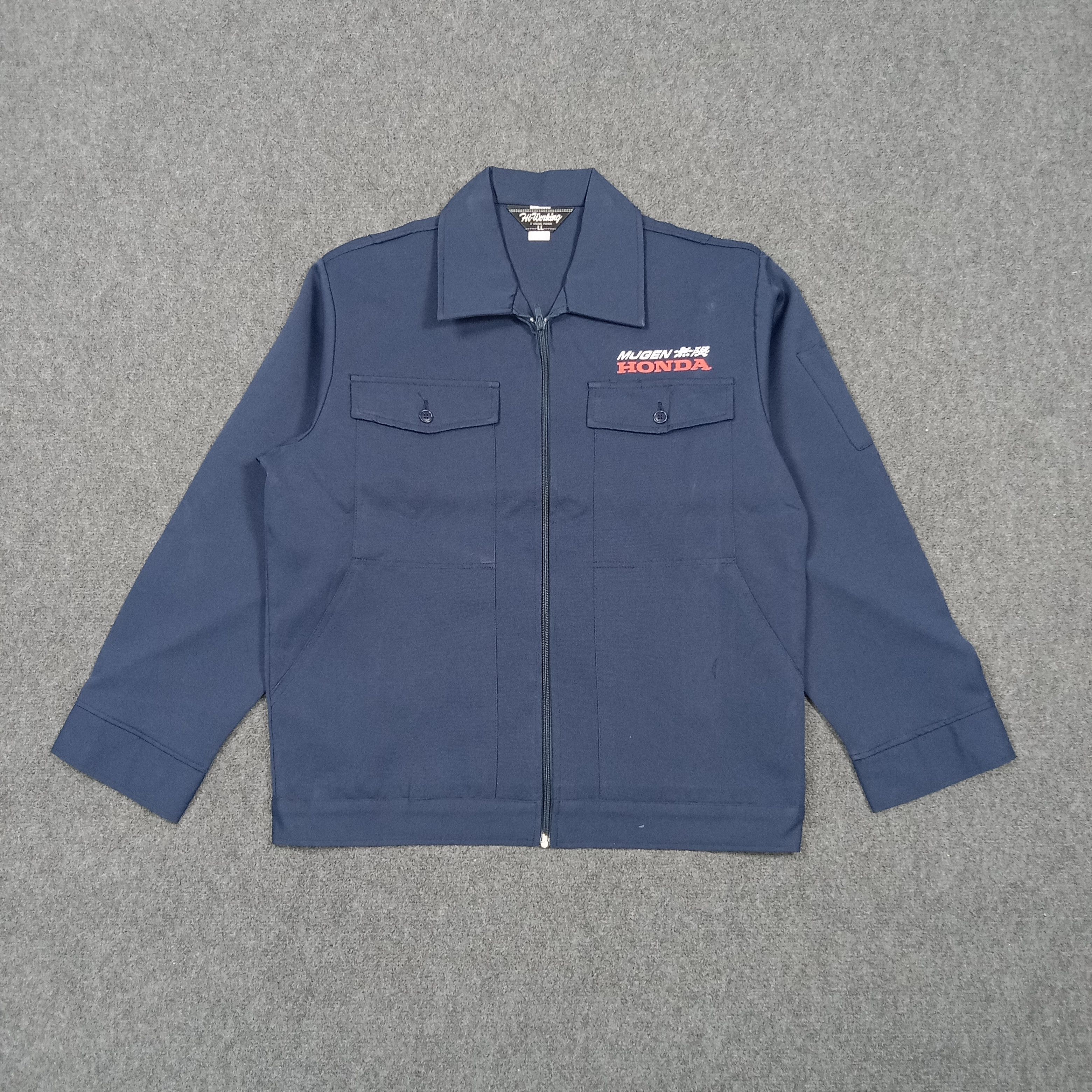 Honda Mugen Honda Japanese Racing Custom Logo Jacket C274N21 Size US L / EU 52-54 / 3 - 3 Thumbnail