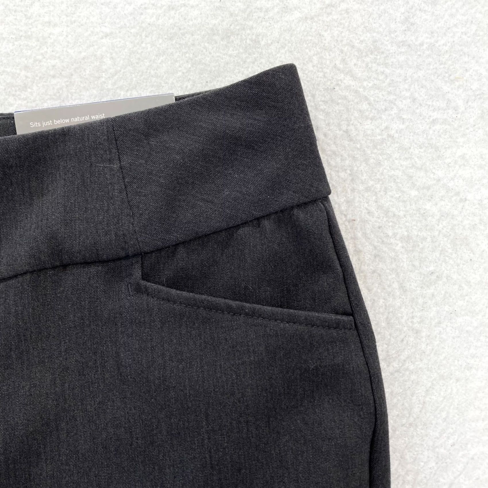 Vintage Christopher Banks Downtown Pant Women's 8 Short Gray Modern Fit Trouser Leg NWT Size 30" / US 8 / IT 44 - 3 Thumbnail