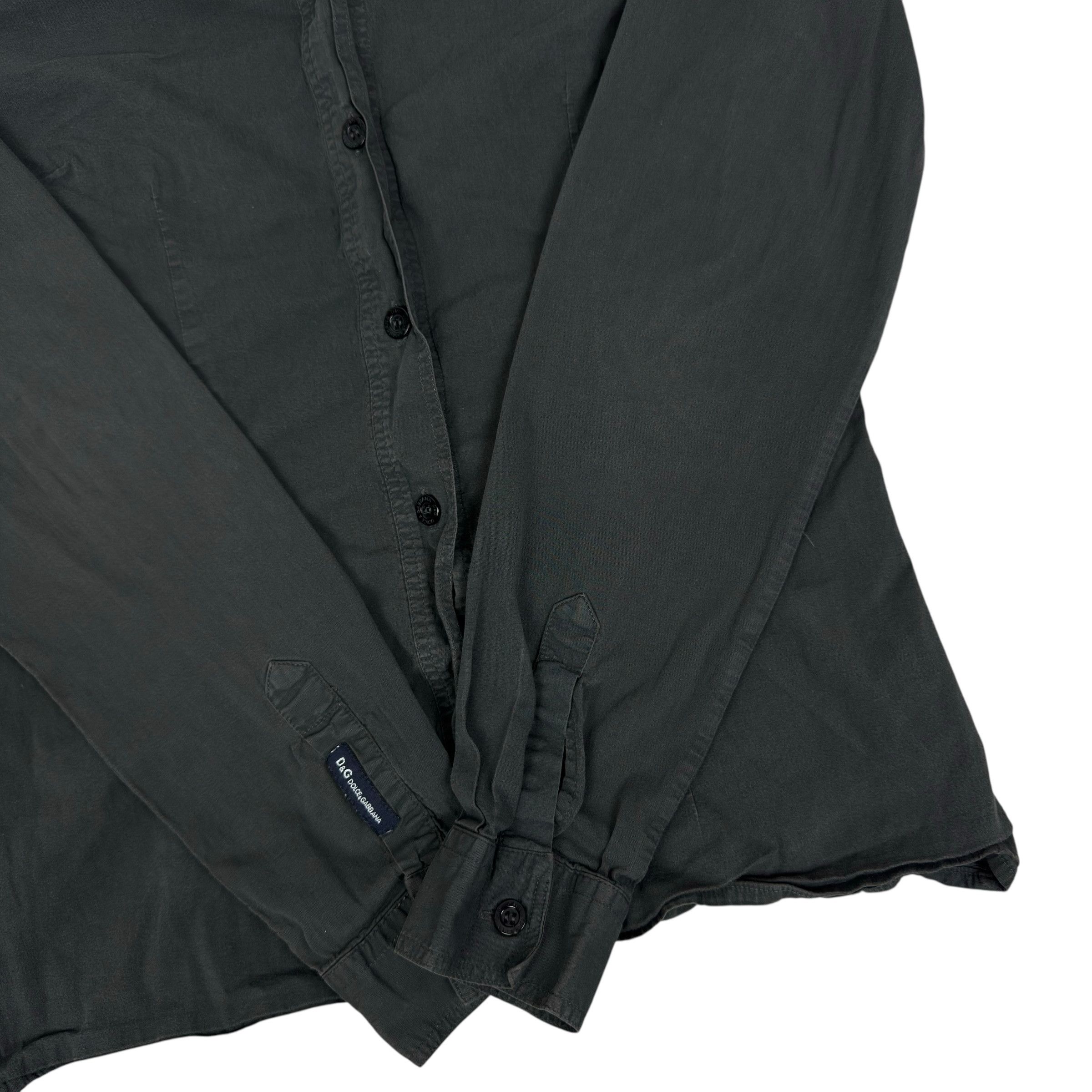 Dolce & Gabbana Dolce & Gabbana Women's Black Cotton Button-Up Shirt Small Size S / US 4 / IT 40 - 8 Thumbnail