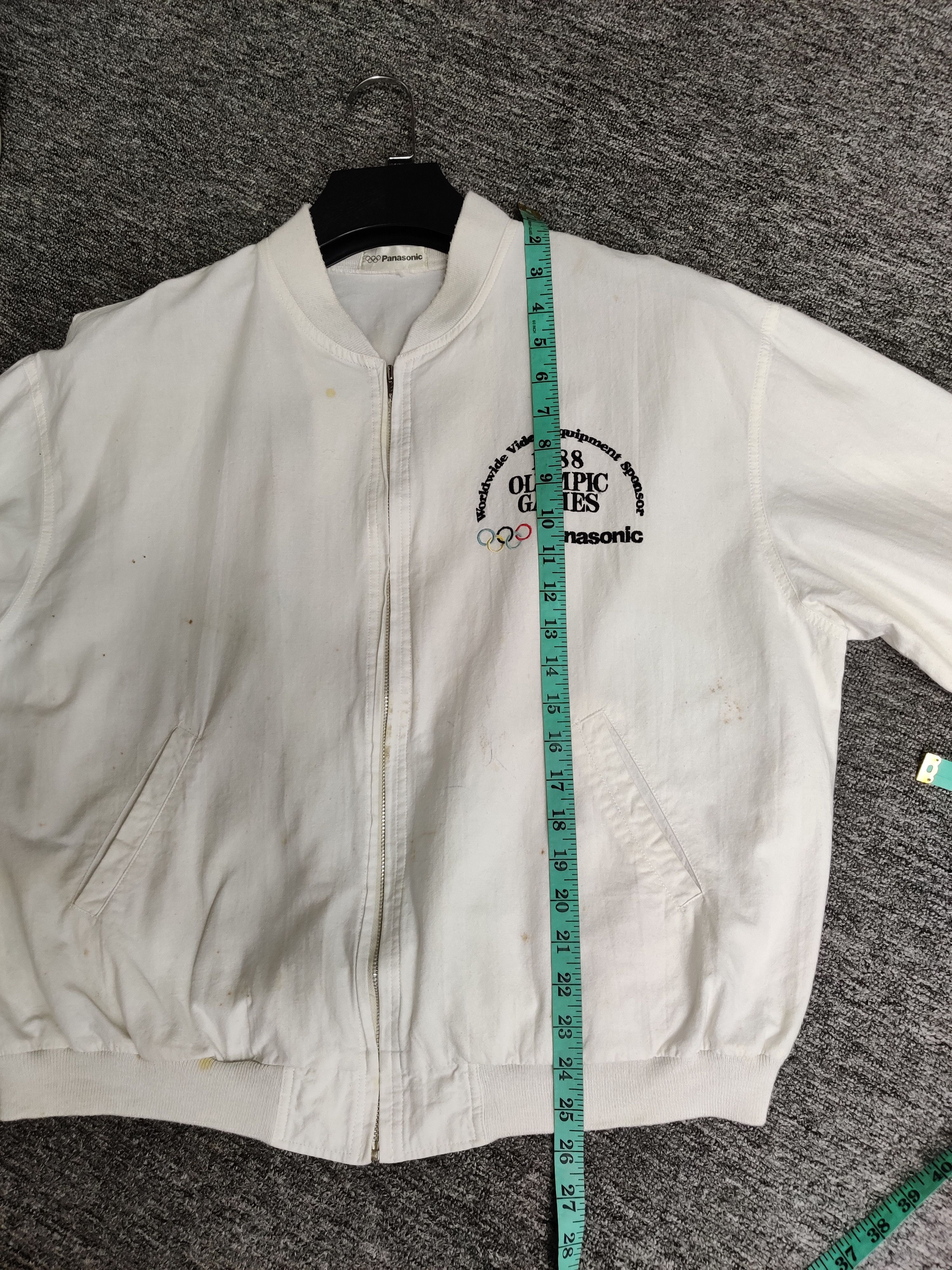 Vintage Vintage 90s Olympics Games Panasonic Bomber Jacket Size US M / EU 48-50 / 2 - 15 Thumbnail