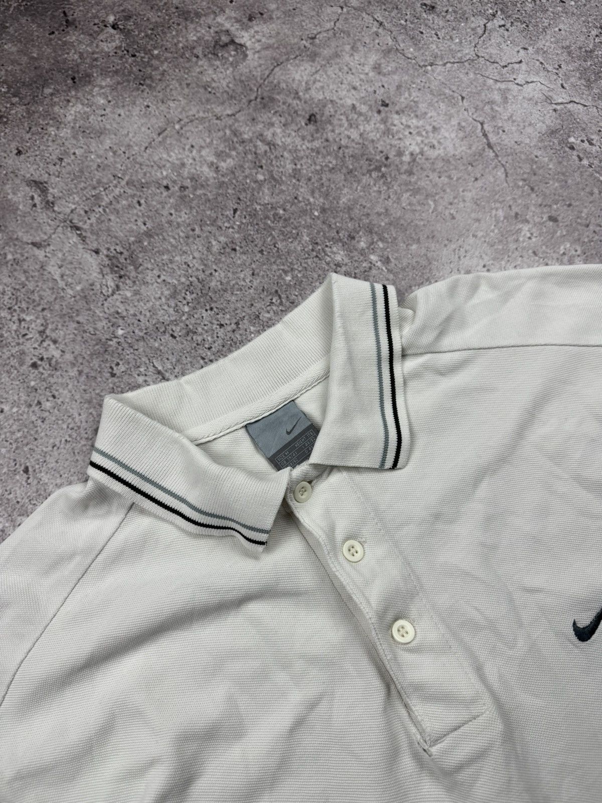 Nike 🇺🇸 Vintage Y2K Nike Striped Polo T-Shirt Rare Retro Hype Y2K Size US M / EU 48-50 / 2 - 4 Thumbnail