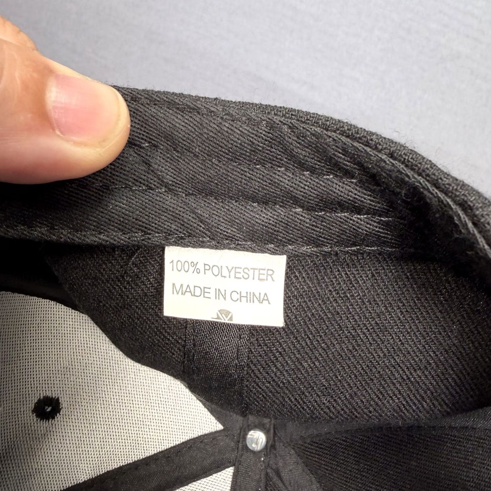 Vintage NCIS Hat Cap SnapBack Black CBS TV Show Season Nineteen Embroidered Baseball Cap Men One Size Adjustable Polyester Black Cast & Crew Size ONE SIZE - 7 Thumbnail