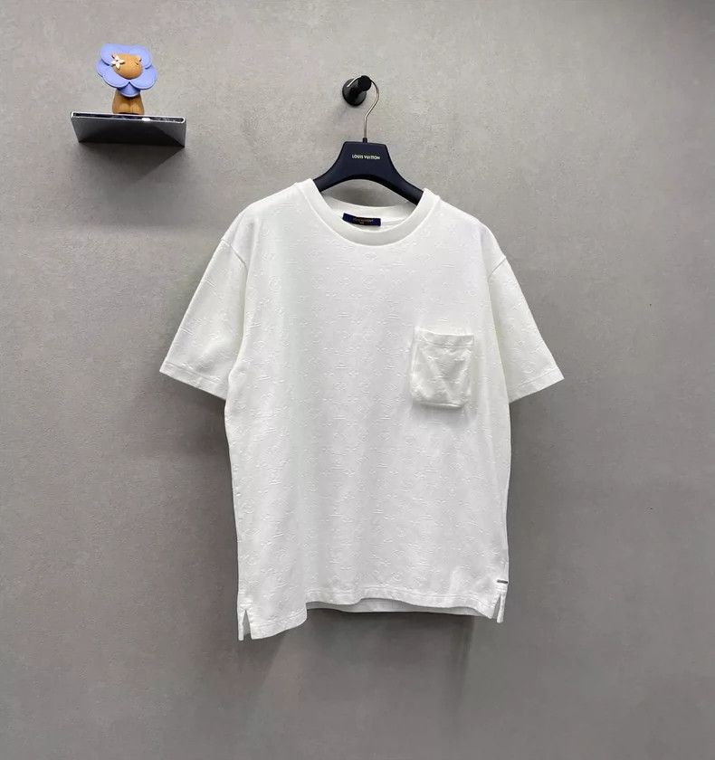 Louis Vuitton Louis Vuitton Dark pattern presbyopia 3D pocket short sleev Size US XL / EU 56 / 4 - 3 Thumbnail