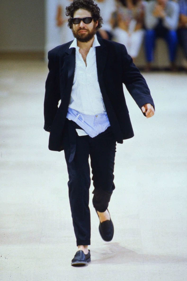 Yohji Yamamoto Yohji Yamamoto size s 95ss spiked sleeve blazer 2502-Nexta Size 36S - 3 Thumbnail