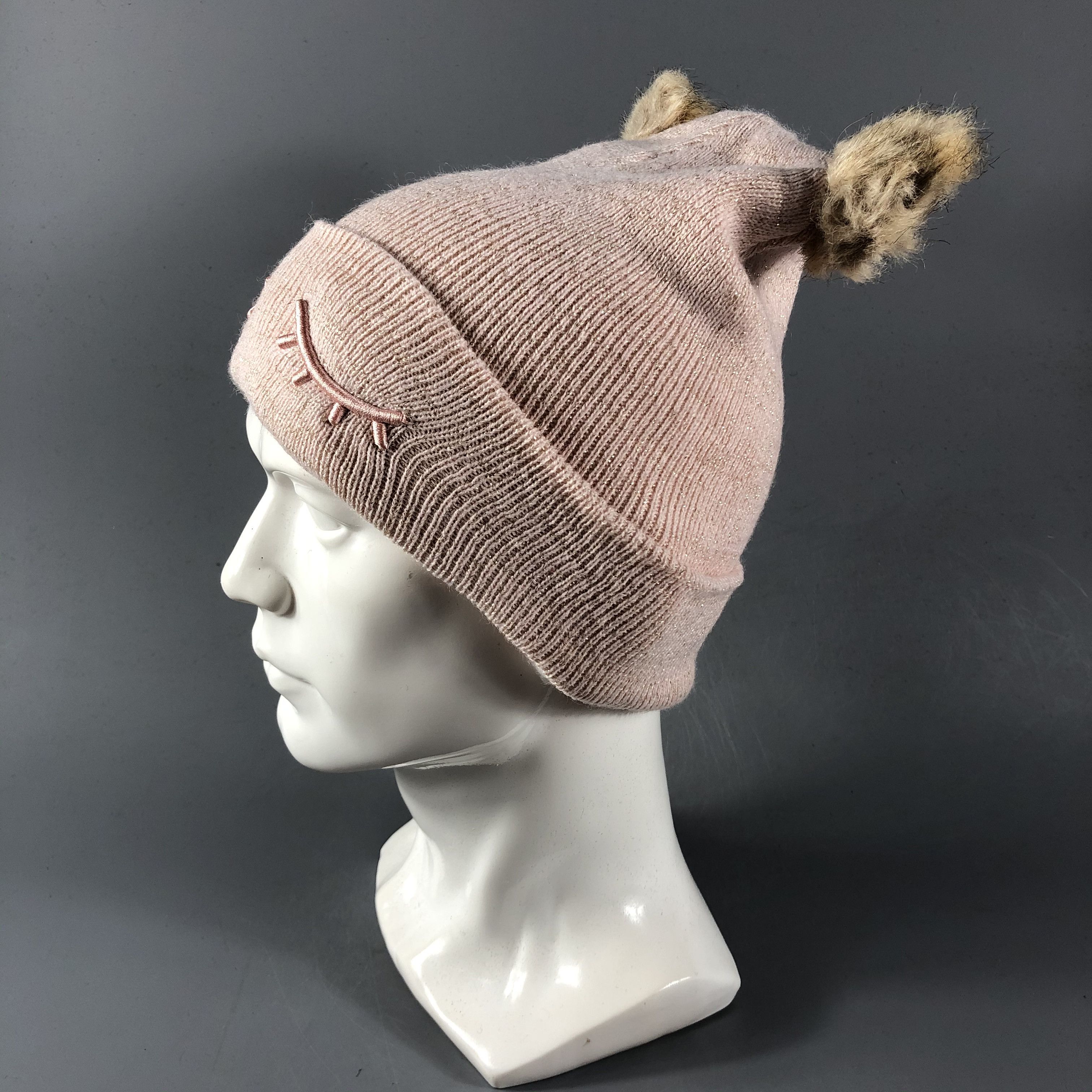 H&M H&M Kawaii Bobbles Beanie Snowcap Snow Hat B644 Size ONE SIZE - 2 Thumbnail