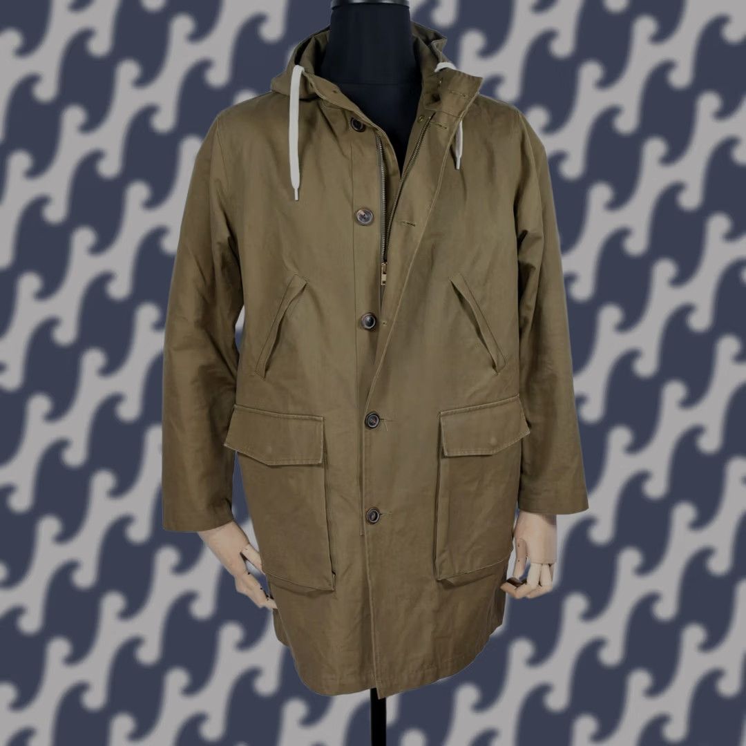 Our Legacy OUR LEGACY SHIELD JACKET Olive MEN'S Parka Jacket S Green Hooded Casual Vintage: No (omit) Size US S / EU 44-46 / 1 - 1 Thumbnail