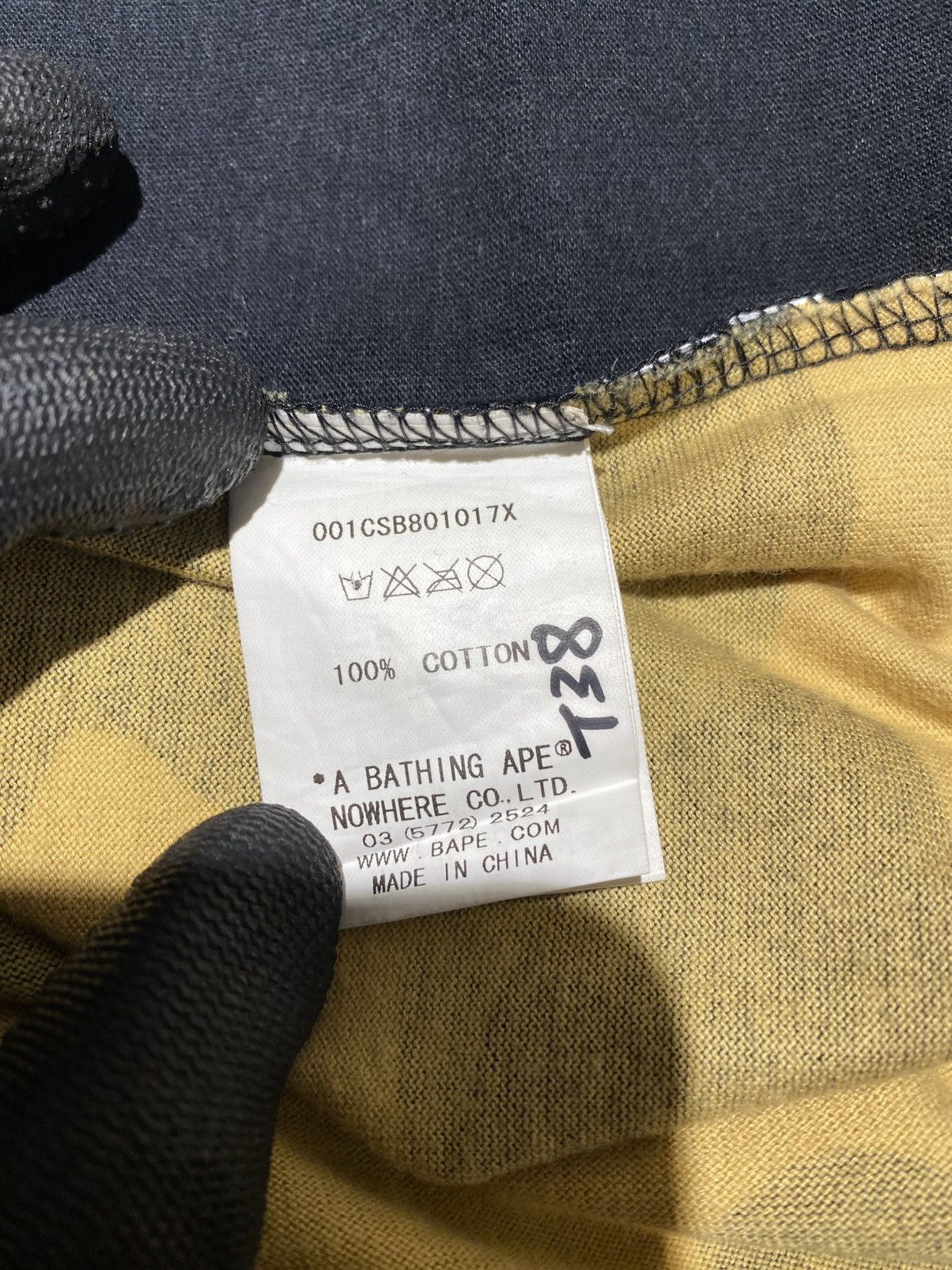Bape Bape 1st Camo College Pocket Tee Size US XXL / EU 58 / 5 - 7 Thumbnail
