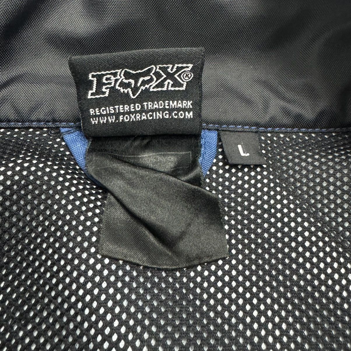 Fox Racing Vintage 90s FOX Racing Polyester 1/4 Zip Light Jacket Size US L / EU 52-54 / 3 - 19 Thumbnail