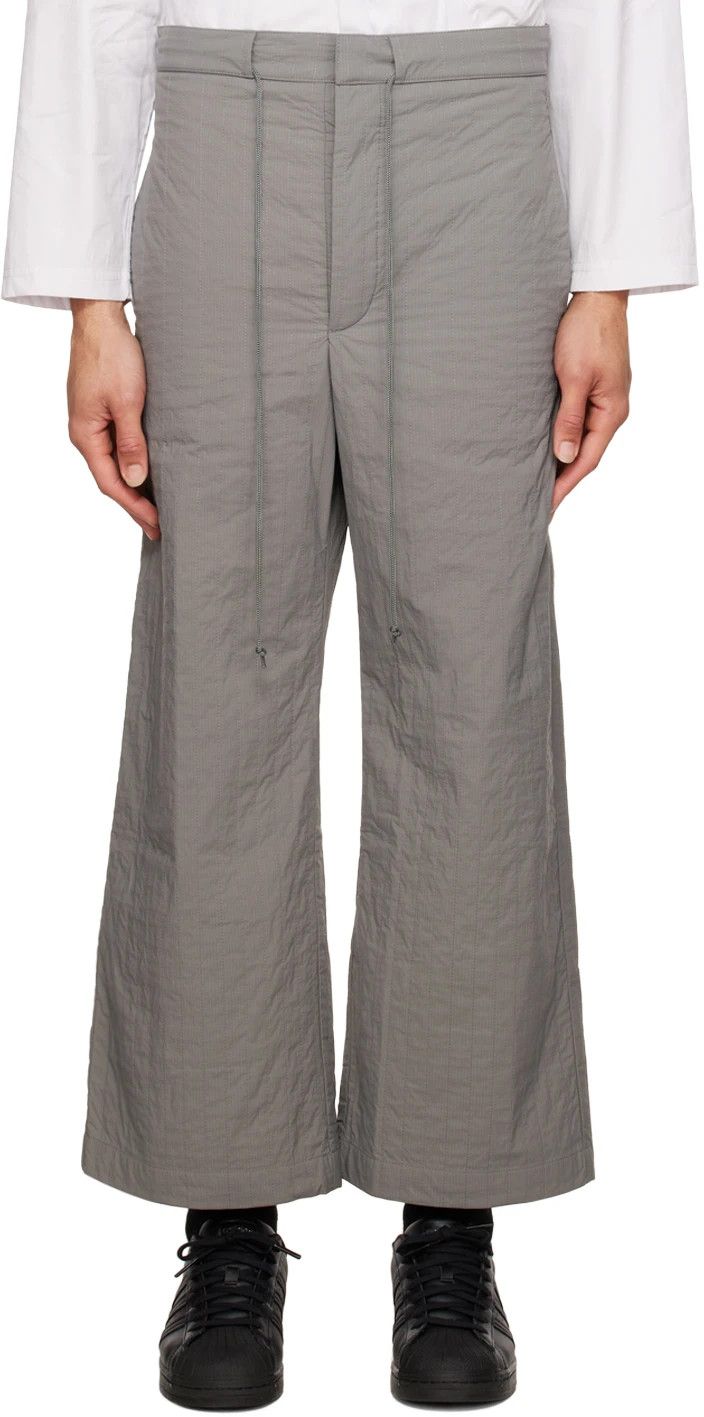 SAGE NATION Grey quilted pants Size US 34 / EU 50 - 7 Thumbnail