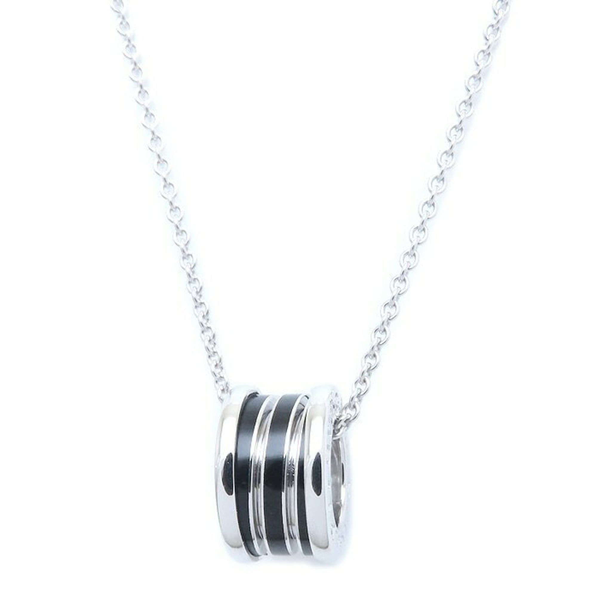 Other BVLGARI B.zero1 Necklace in 18K White Gold with Black Ceramic for Women, 294504 Size ONE SIZE - 1 Thumbnail