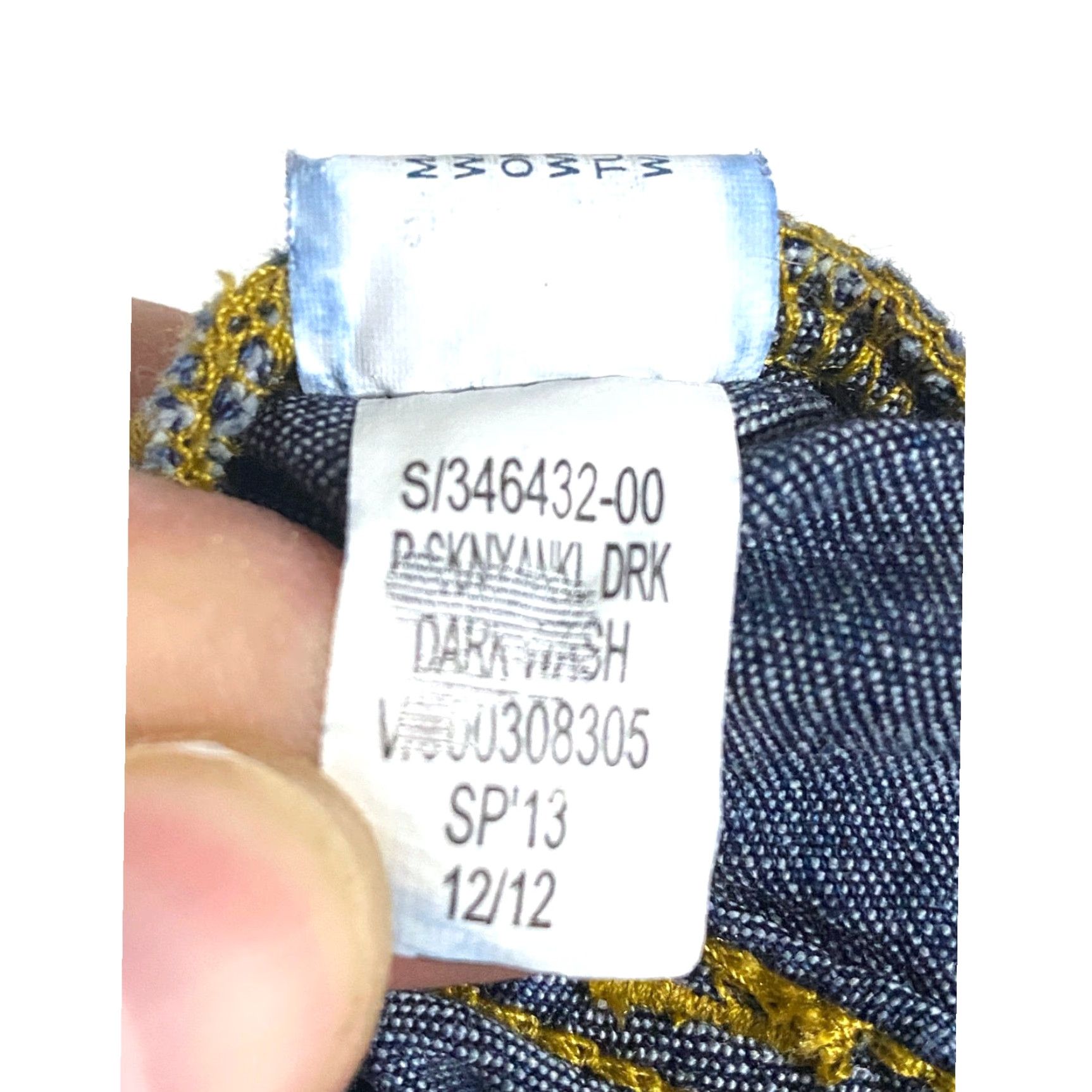 Gap Gap 1969 Premium Skinny Ankle Jeans Women 4 Dark Wash Denim Stretch 27in Inseam Preppy Normcore Y2K Jeans Size 27" / US 4 / IT 40 - 8 Thumbnail