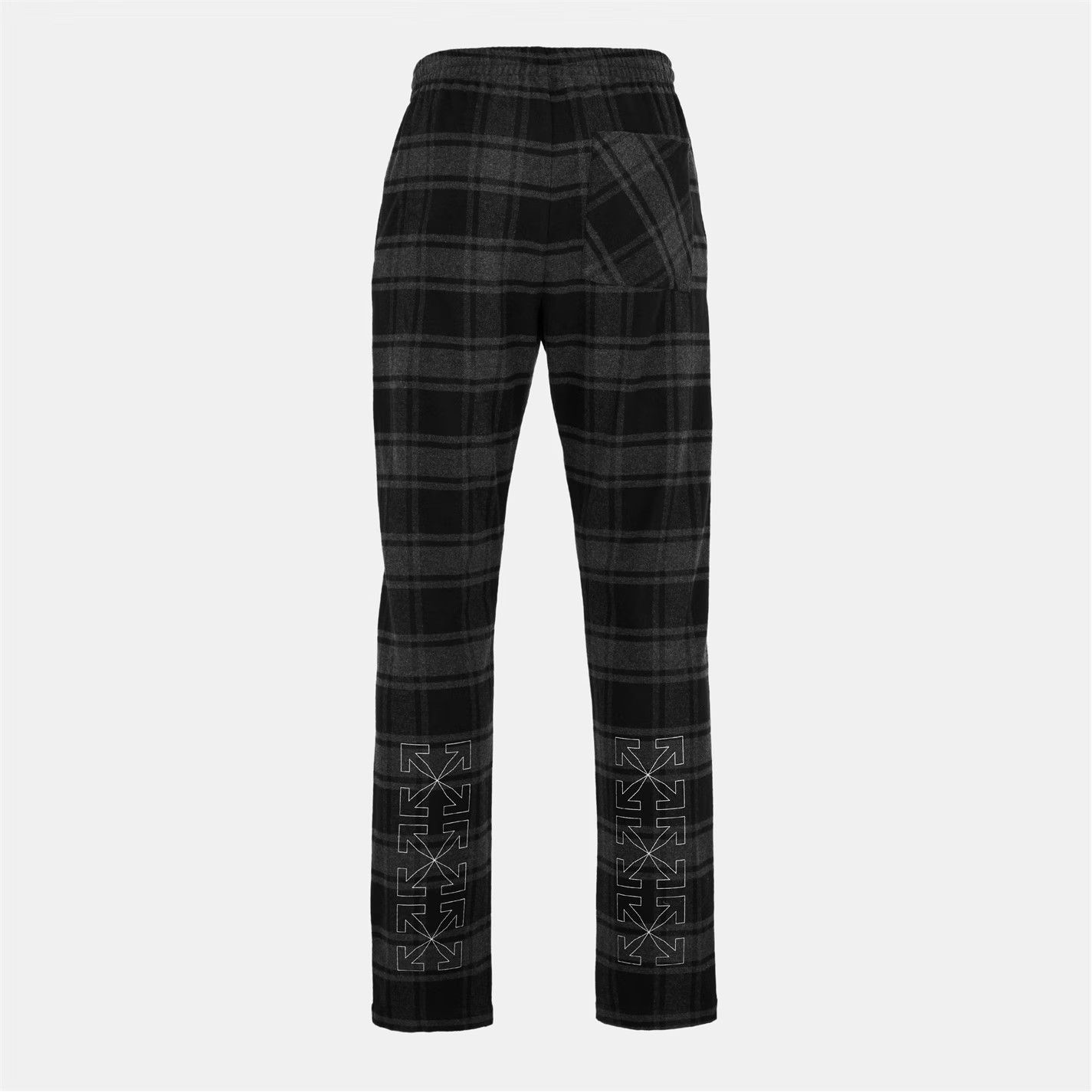 Off-White o1g2r1mq0226 Wide Leg Relaxed Fit Trousers In Multicolor Size US 30 / EU 46 - 4 Thumbnail
