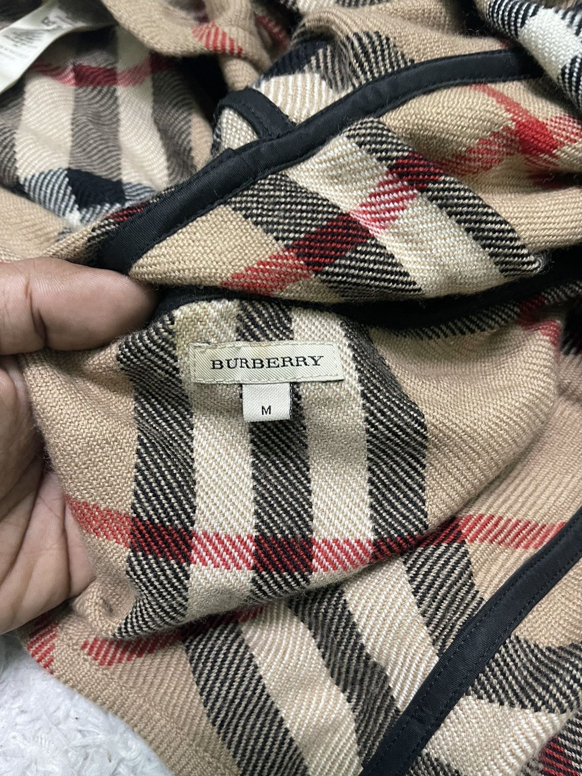 Burberry 🔥RARE🔥BURBERRY NOVACHECK WOOL MINI DRESS Size M / US 6-8 / IT 42-44 - 8 Thumbnail