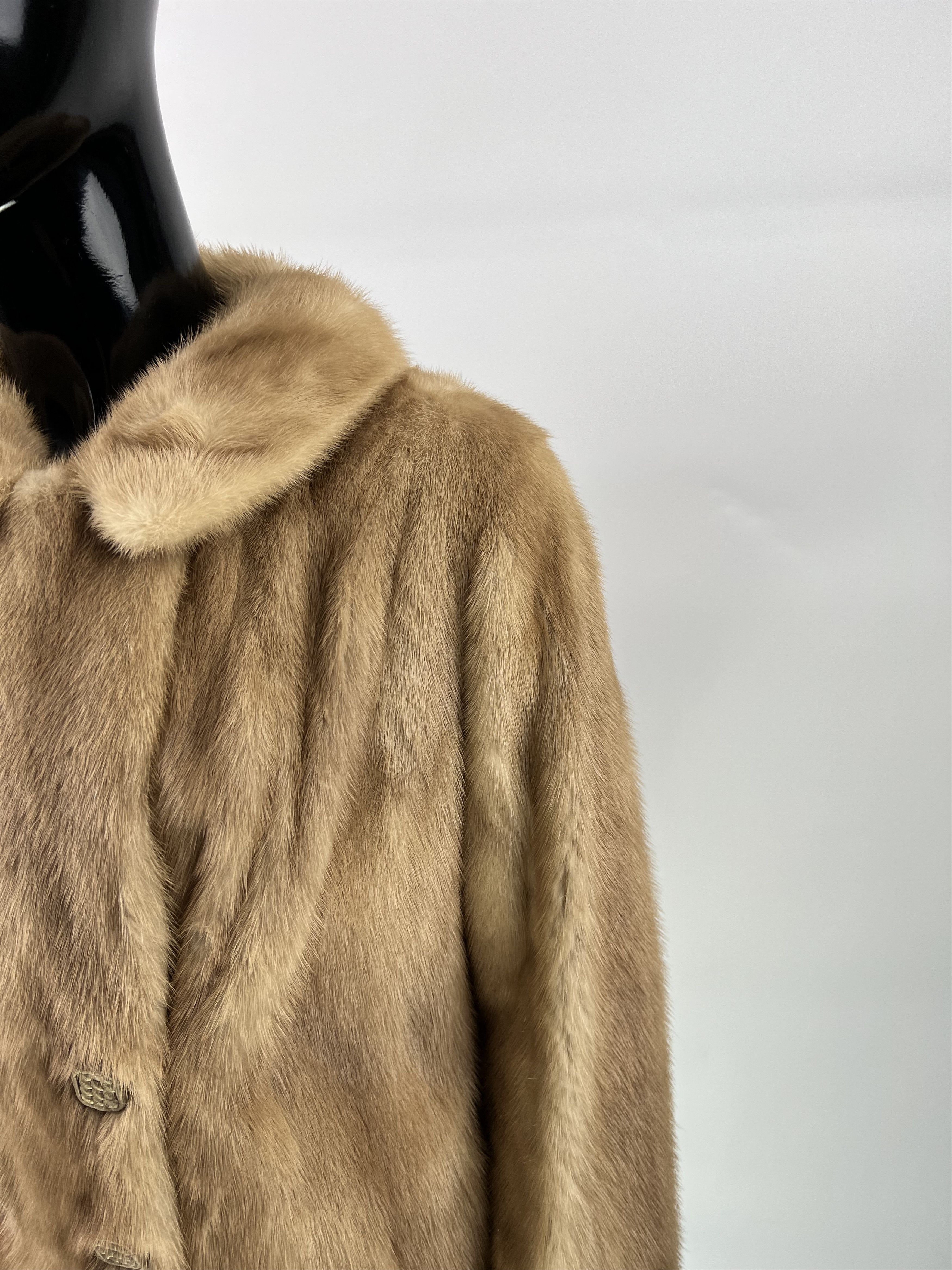 Vintage Real Mink Coat Fur Jacket Size S/M Size S / US 4 / IT 40 - 7 Thumbnail