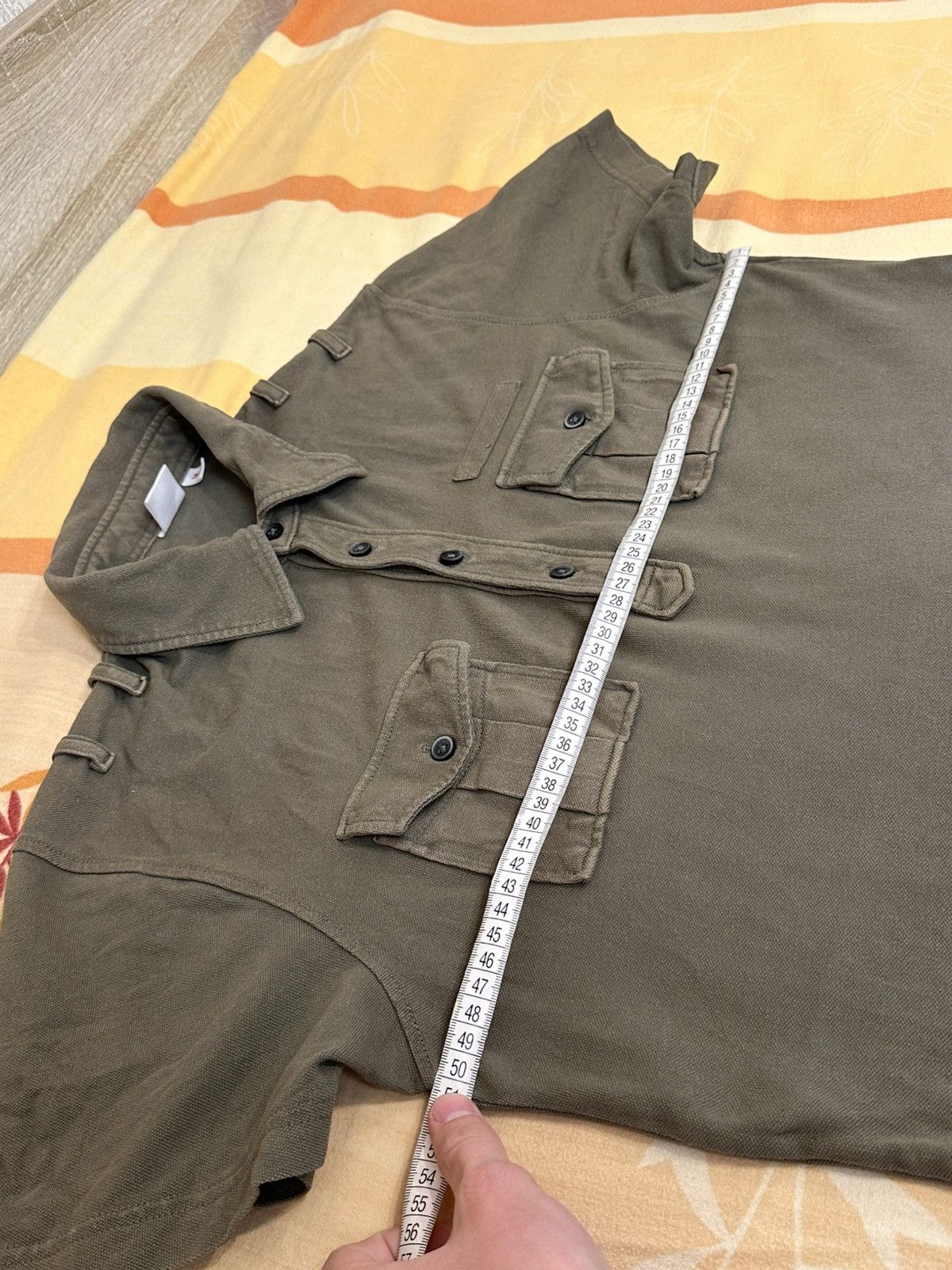Michael Bastian 🔥 Uniqlo x Michael Bastian Retro Classic Polo T Shirt Army Size US M / EU 48-50 / 2 - 6 Thumbnail