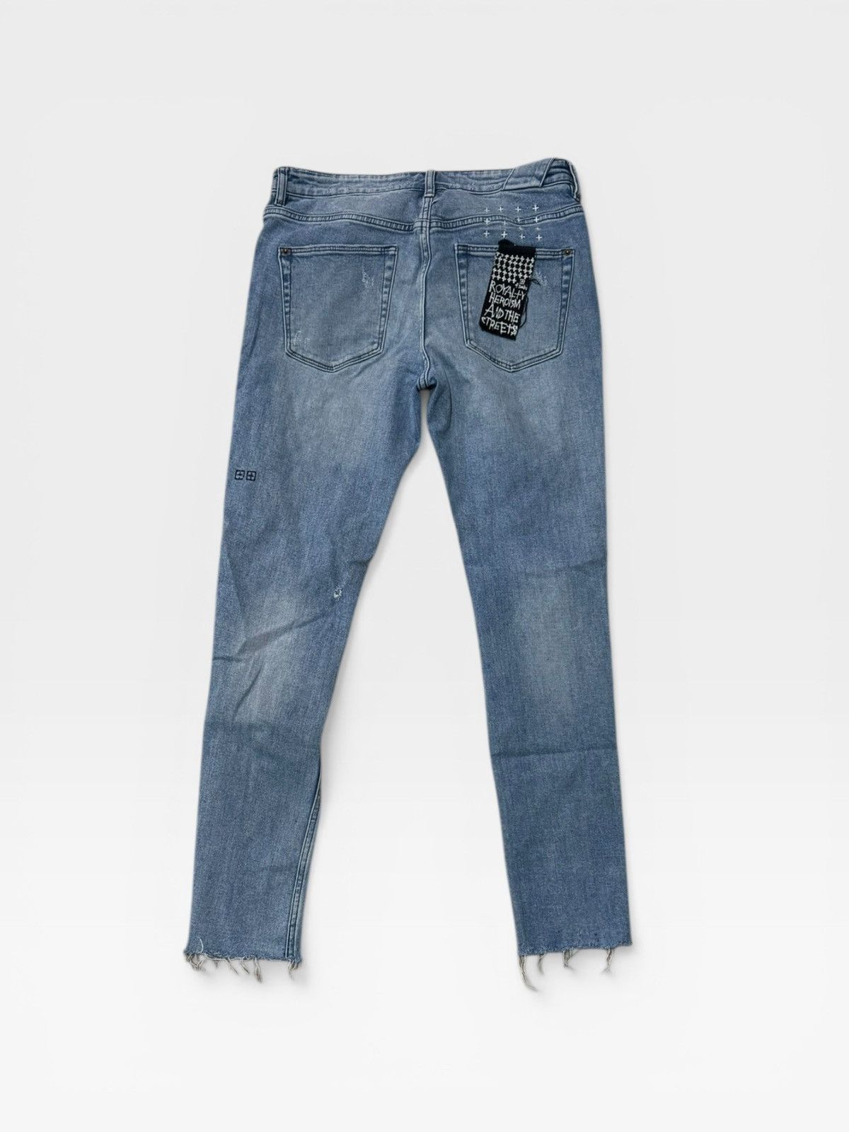 Ksubi Ksubi Distressed Denim Jeans Size US 32 / EU 48 - 2 Thumbnail