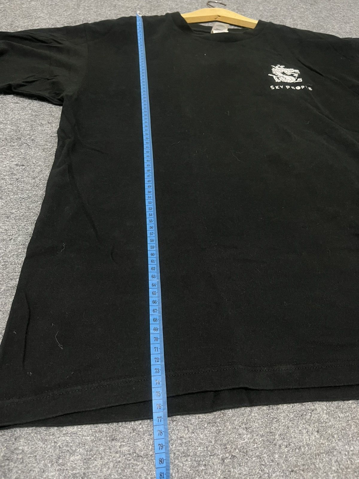 Japanese Brand Printstar Tokyo Sky People Big Logo Dragon Black T-Shirt Size US XXL / EU 58 / 5 - 6 Thumbnail