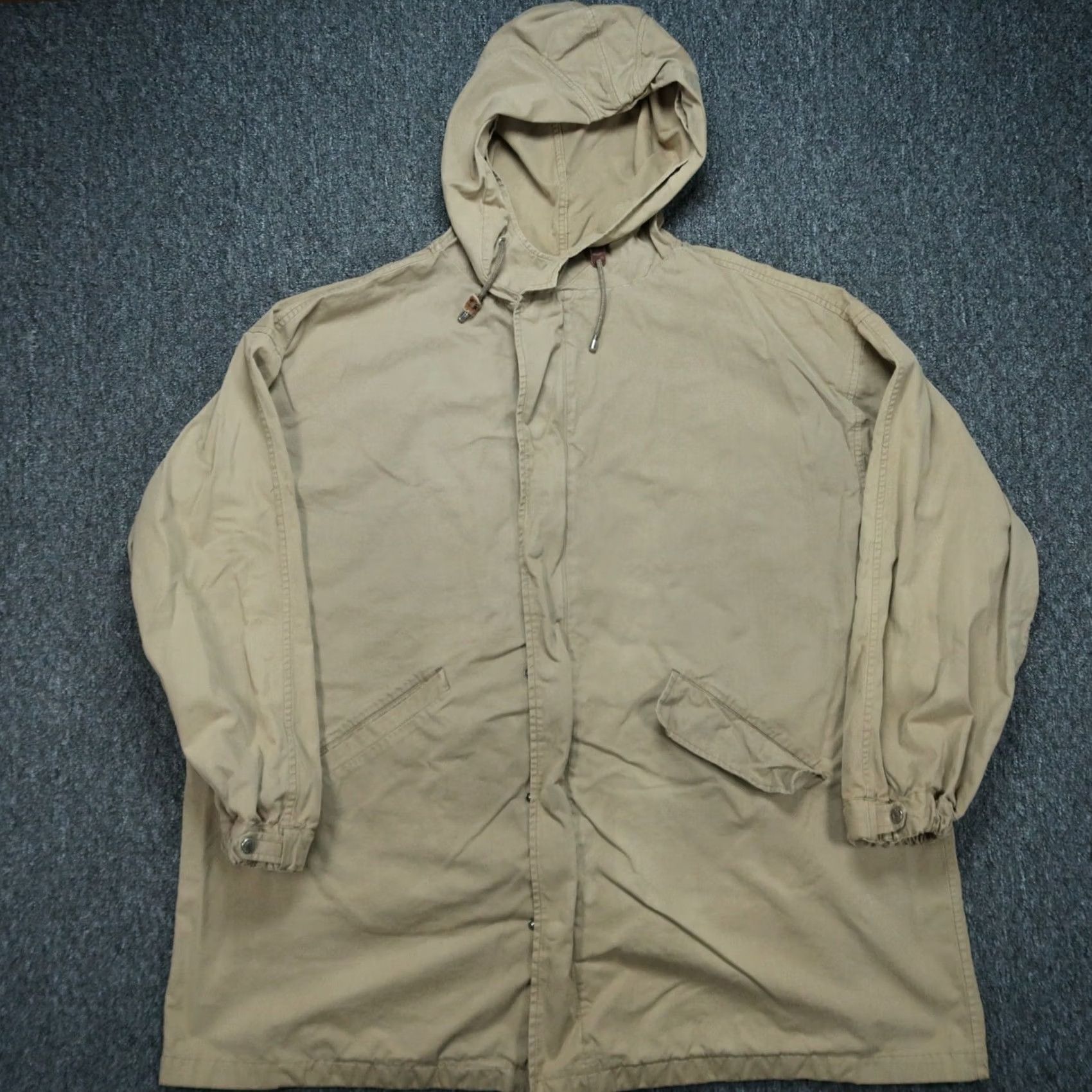 Banana Republic VINTAGE Banana Republic Jacket Mens L Brown Tan Safari Hooded Full Zip Travel VTG Jacket Size US L / EU 52-54 / 3 - 2 Thumbnail