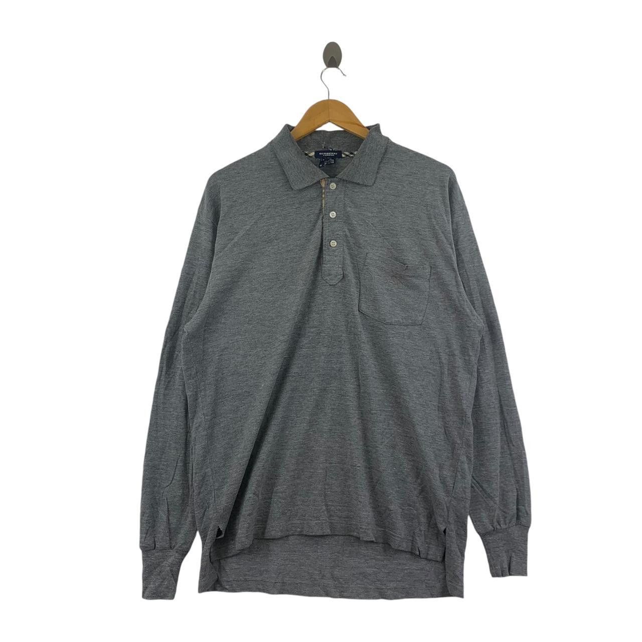 Burberry Vintage BURBERRY LONDON Pocket Polo Tee Shirt Top Size L / US 10 / IT 46 - 1 Thumbnail