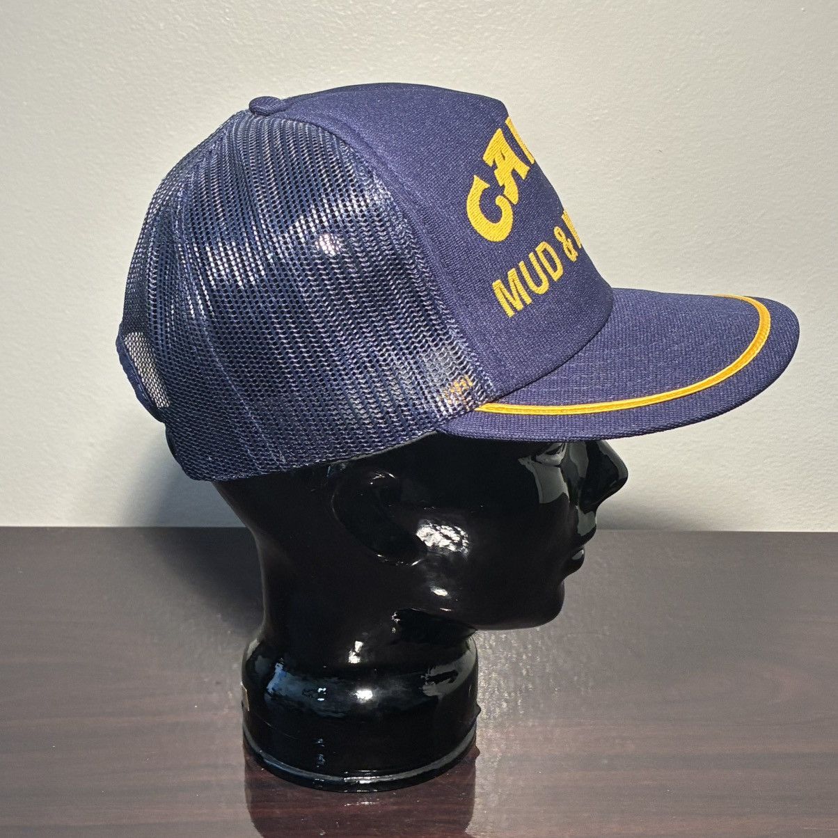 Camel 80s Camel Mud and Monster navy mesh trucker hat Size ONE SIZE - 2 Thumbnail