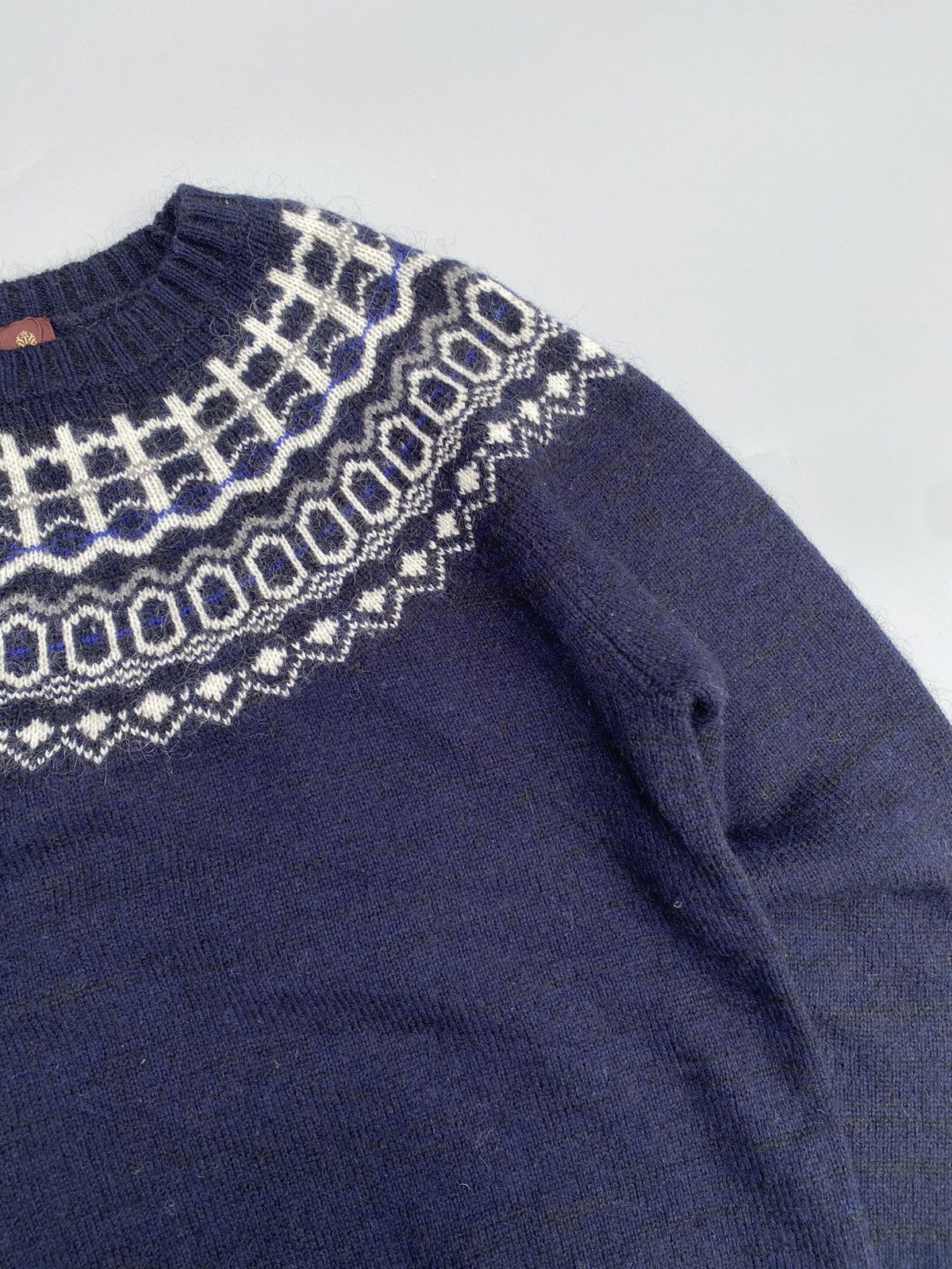 Takeo Kikuchi Takeo Kikuchi- Wool/Nylon Blend Knit Sweater Size US XS / EU 42 / 0 - 3 Thumbnail