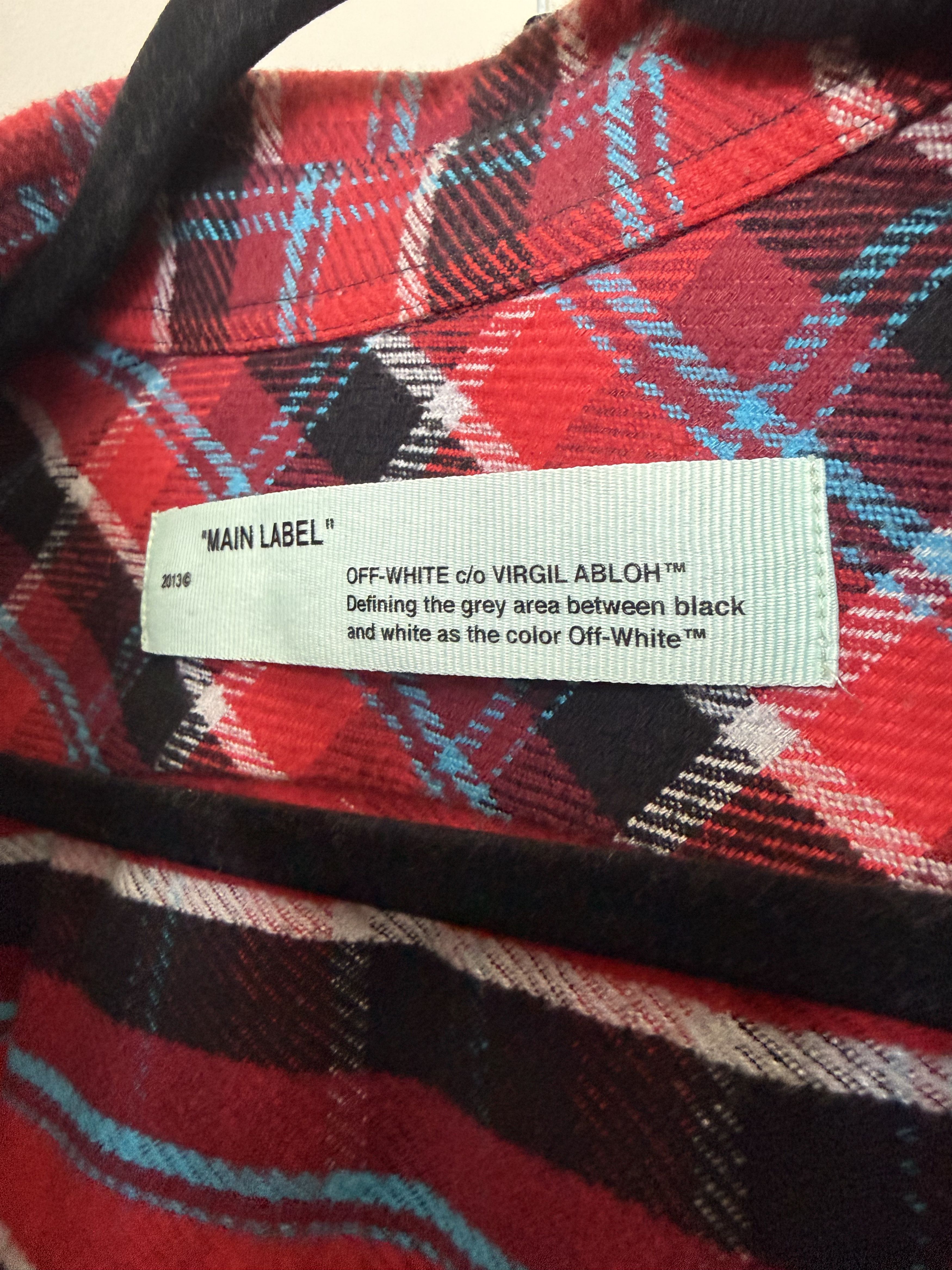 Off-White Off White Check Shirt Flannel Size US M / EU 48-50 / 2 - 6 Thumbnail