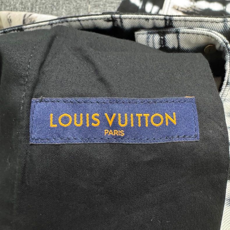 Louis Vuitton louis vuitton Tie-dyed flared jeans 2501-Nextarrow Size US 29 - 6 Thumbnail