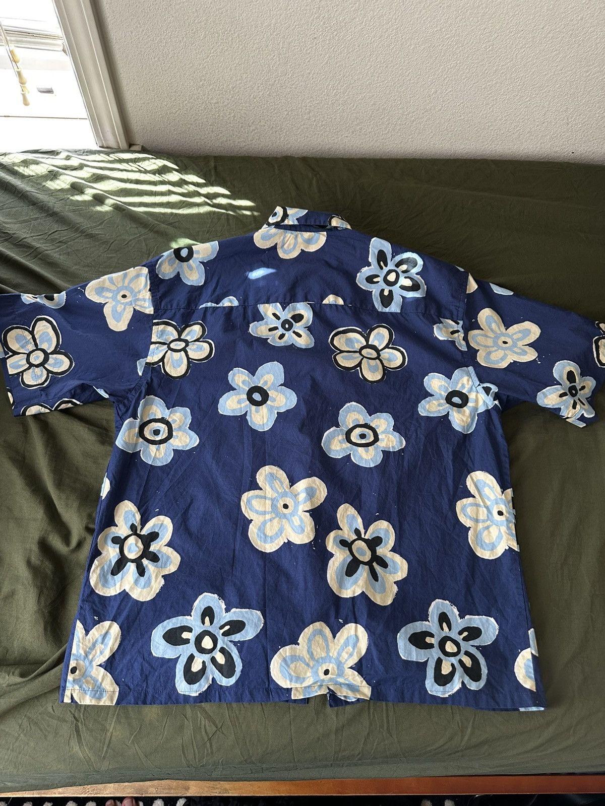 Marni × Uniqlo Marni x Uniqlo Oversized Floral Open Collar Shirt Size US XS / EU 42 / 0 - 3 Thumbnail
