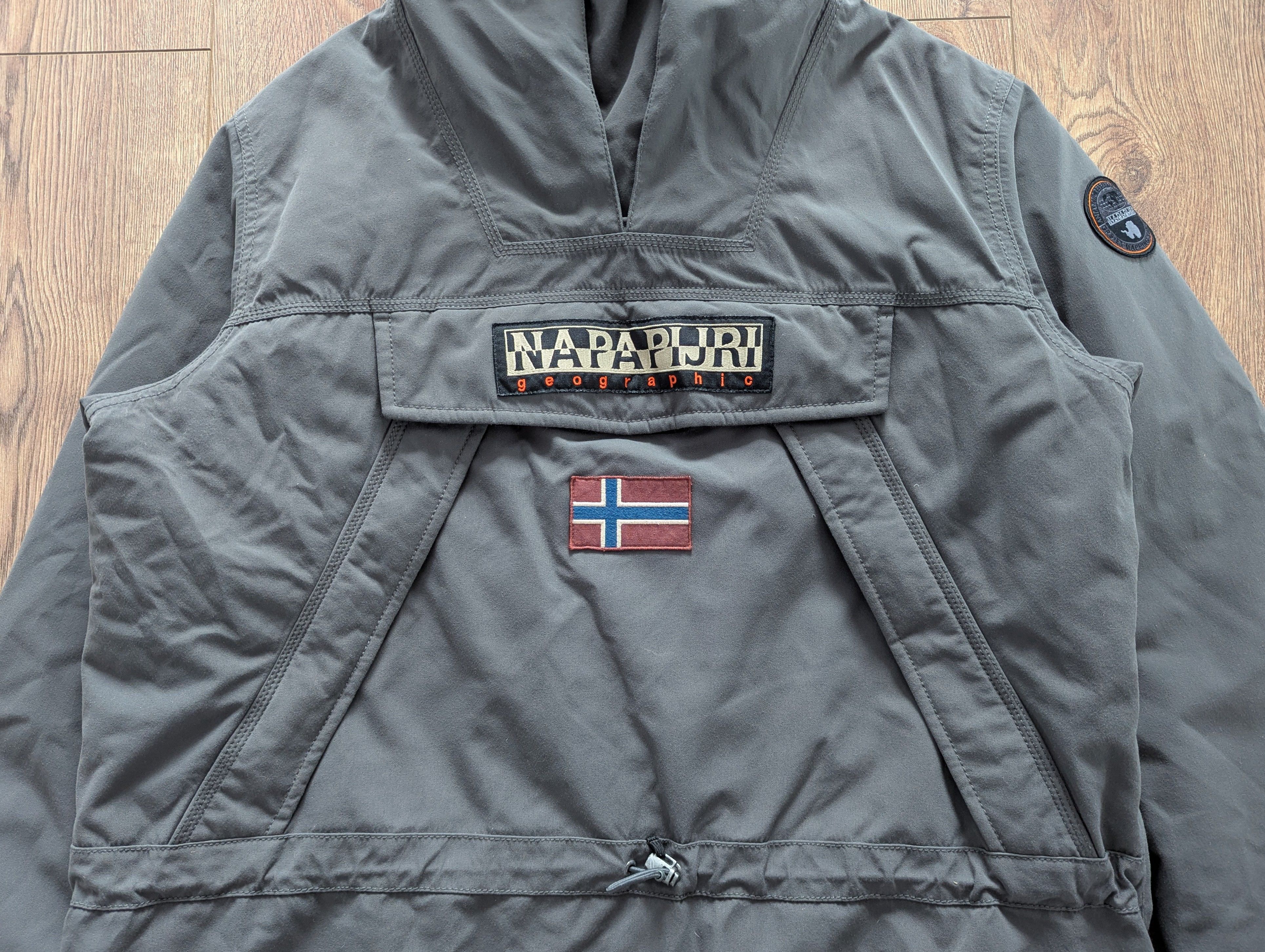 Napapijri NAPAPIJRI Skidoo Dark Gray Solid Anorak Jacket SizeXXXL Snow Size US XXL / EU 58 / 5 - 6 Thumbnail