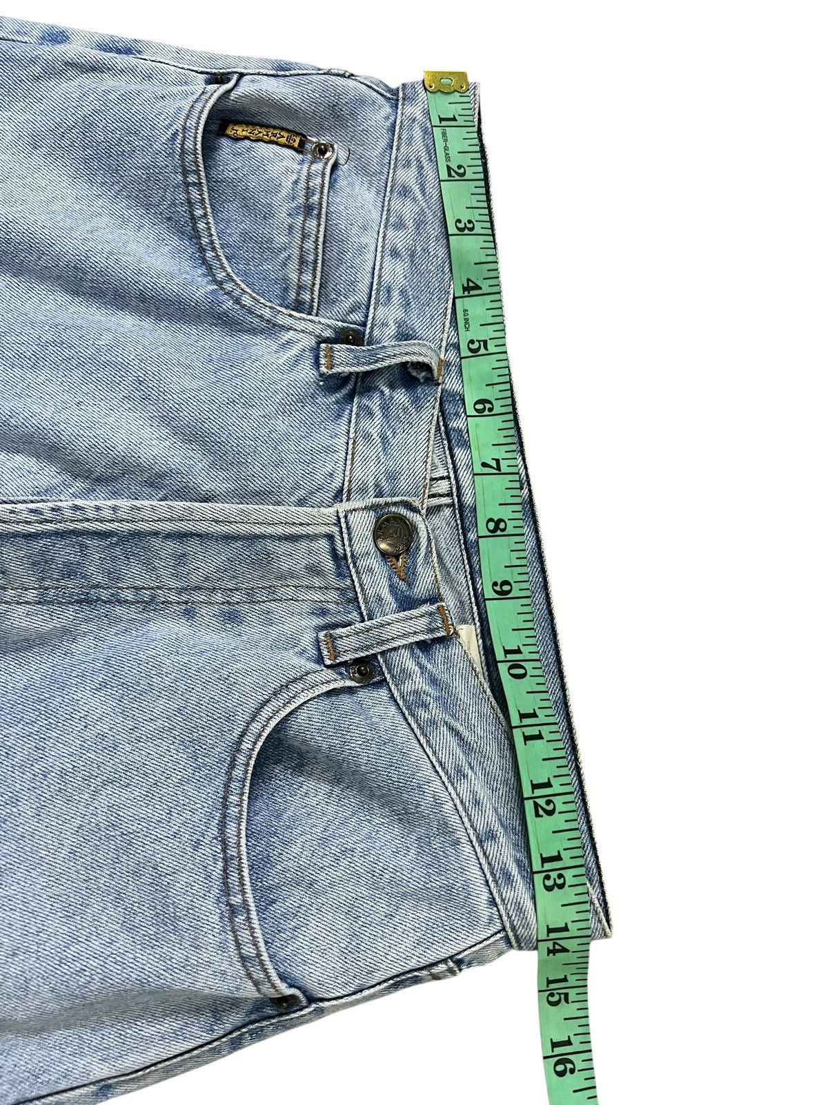Armani VINTAGE 90’s ARMANI FADED JEAN MADE IN ITALY Size US 28 / EU 44 - 4 Thumbnail