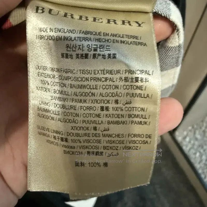 Burberry Burberry Black Cotton Women's Trench Coat. Size XXS / US 00 / IT 34 - 5 Thumbnail
