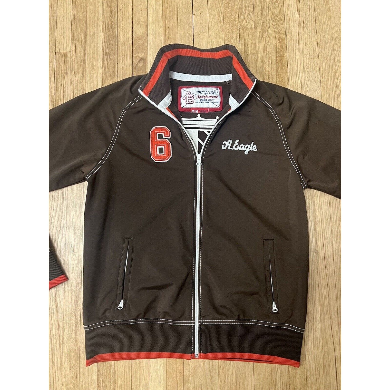 American Eagle Outfitters Vintage Y2K American Eagle Jacket Size Men's Medium Brown Size US M / EU 48-50 / 2 - 1 Thumbnail