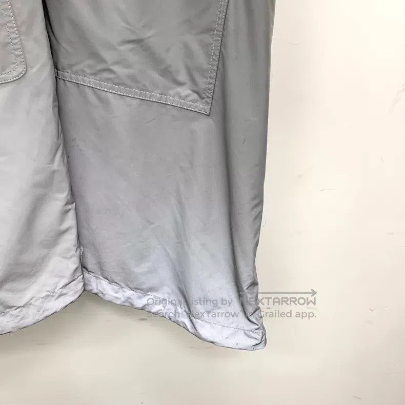Balenciaga Balenciaga Grey Hooded Drawcord Collar Single Breasted Lon Size XXS / US 00 / IT 34 - 5 Thumbnail