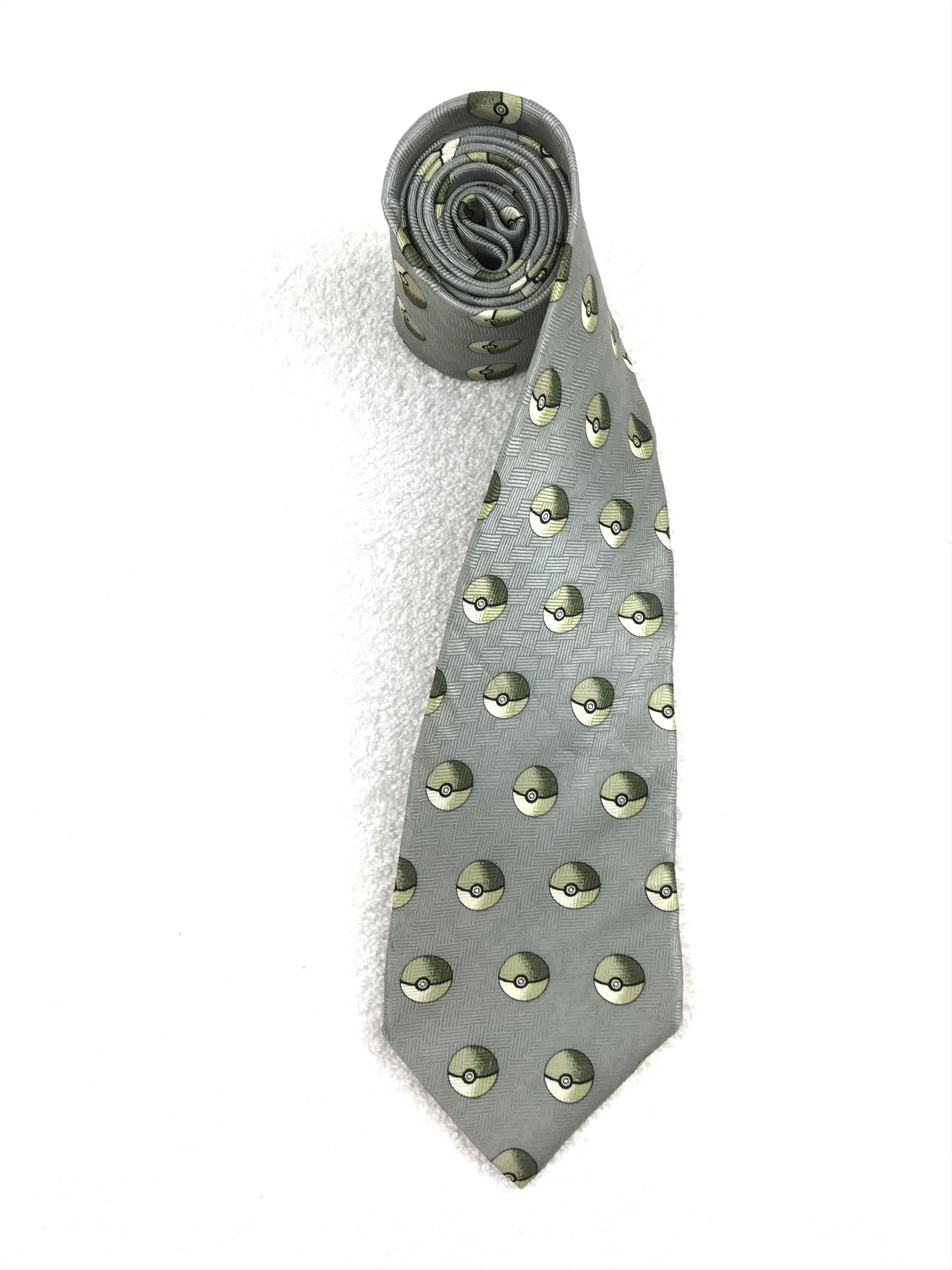 Japanese Brand × Pokemon × Vintage Vintage Pokemon Silk Necktie Size ONE SIZE - 2 Thumbnail