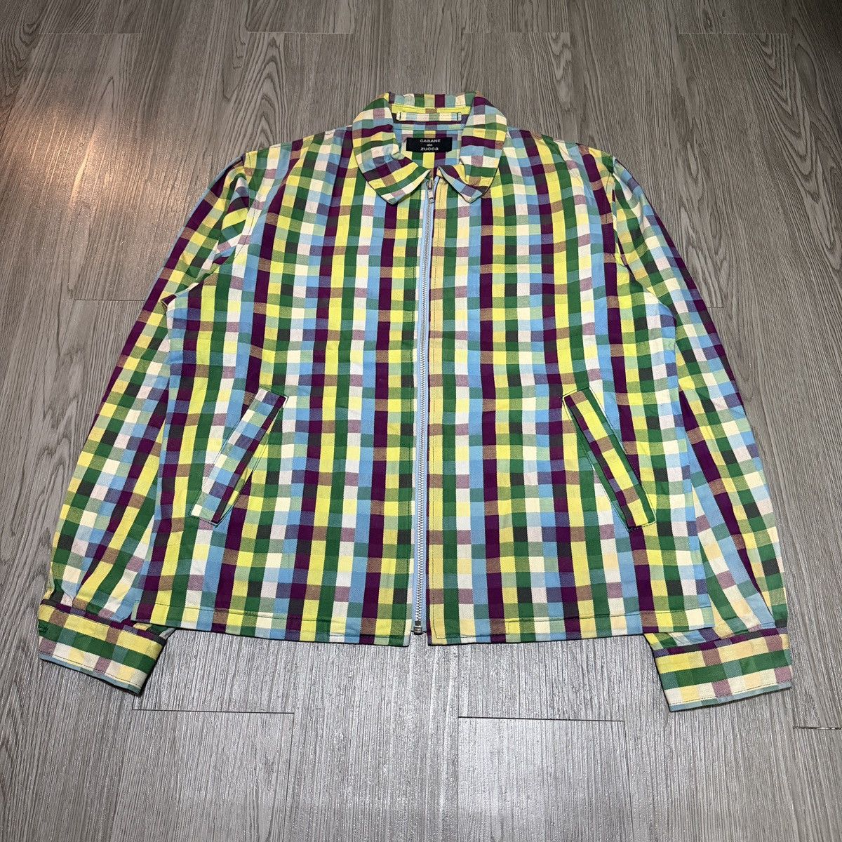 CABANE de ZUCCa Cabane de Zucca Plaid Jacket Size US L / EU 52-54 / 3 - 1 Thumbnail