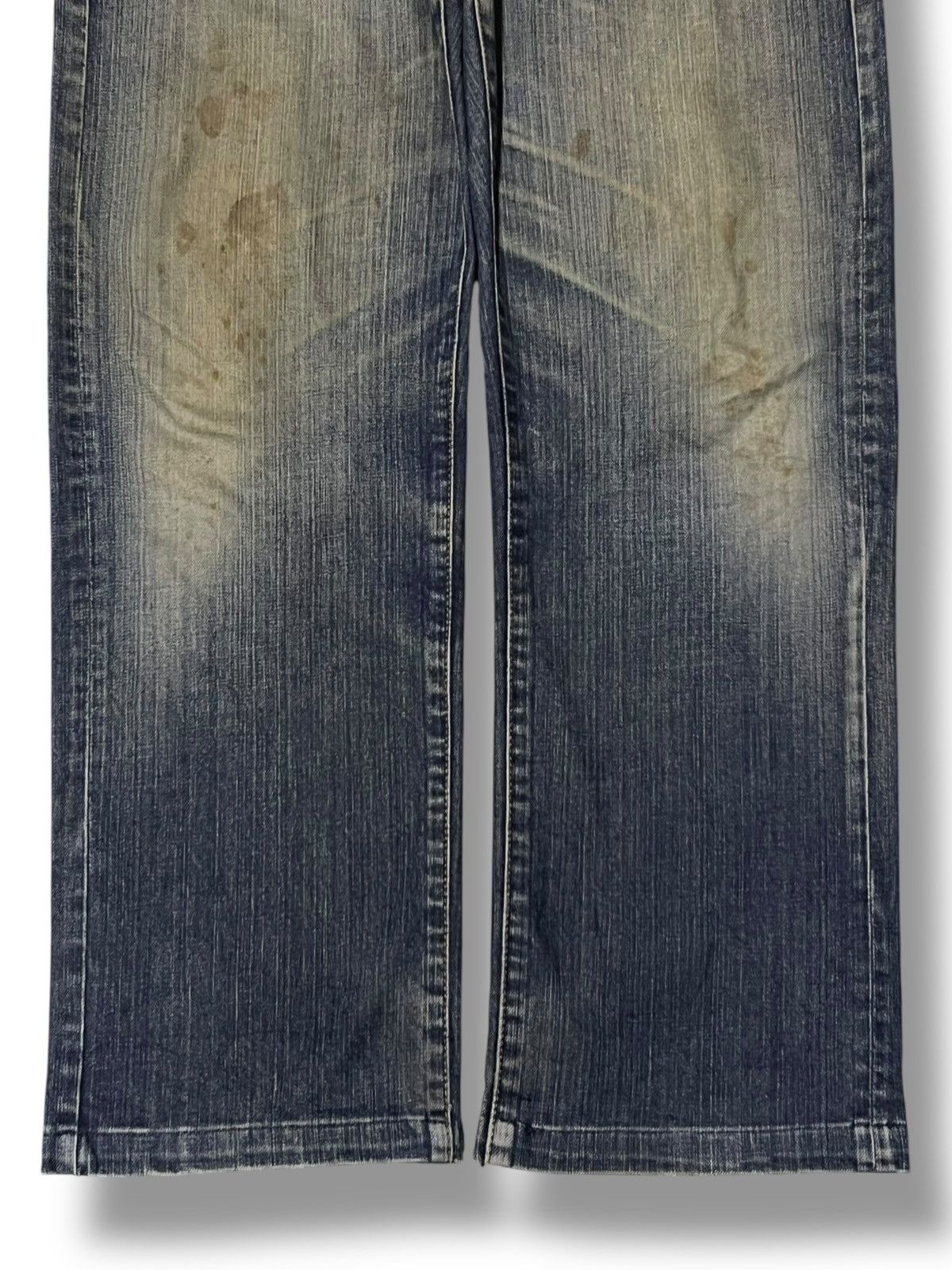 VILLAND Loose Vintage Villand Japan - Faded Mud Wash, Distressed Size US 35 - 6 Thumbnail