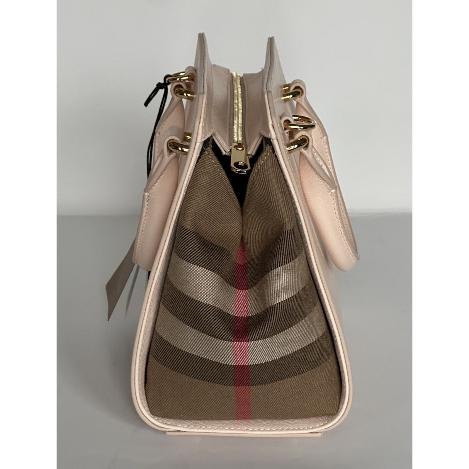 Burberry Burberry Banvell Mini Leather Cross Body Bag Cameo 8084487 Size ONE SIZE - 4 Thumbnail