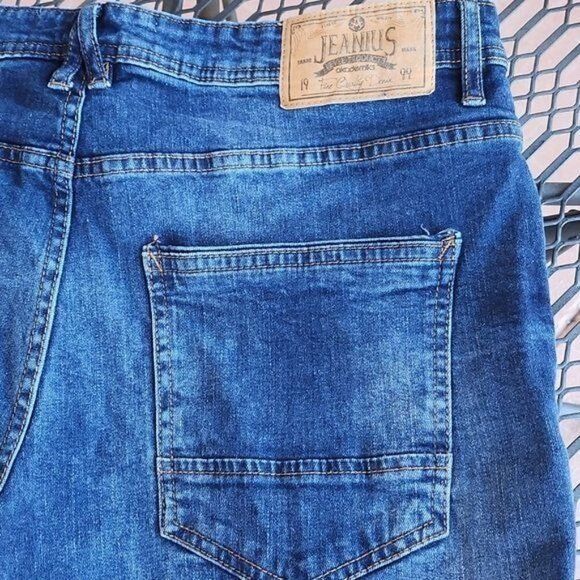 Akademiks Akademiks Jeanius Distressed Sz. 36x32 Blue Jeans Size US 36 / EU 52 - 8 Thumbnail