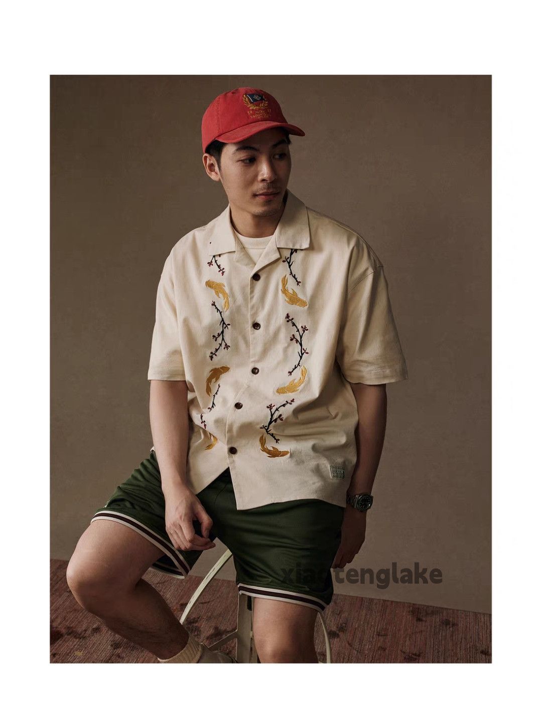 Designer × Vintage Utility skate hiphop loose yuppie aloha full pattern shirt Size US XL / EU 56 / 4 - 6 Thumbnail