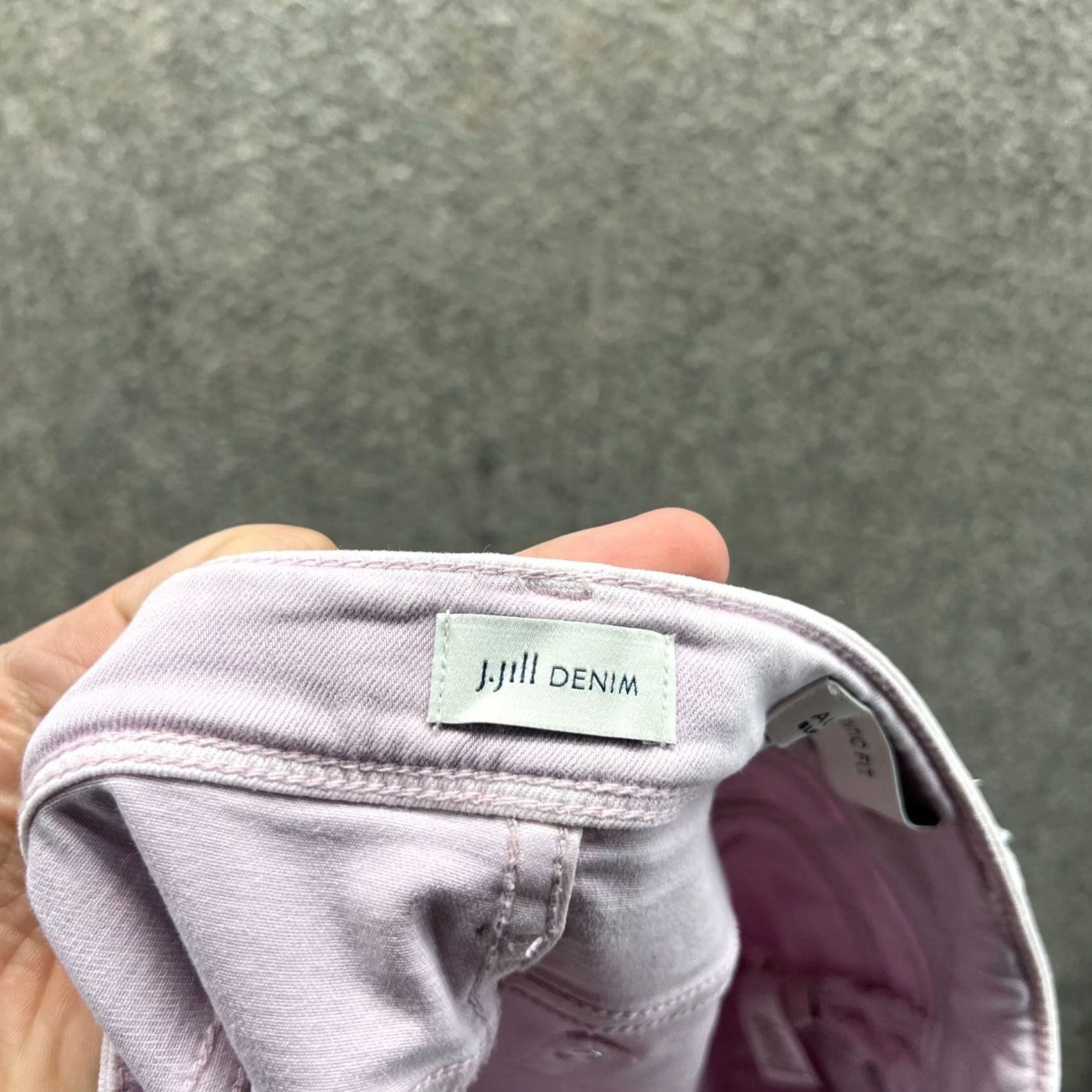 J. Jill J.Jill Jeans Women 4P Pink Slim Ankle Stretch Cotton Denim Pants Shirt? Size 27" / US 4 / IT 40 - 3 Thumbnail