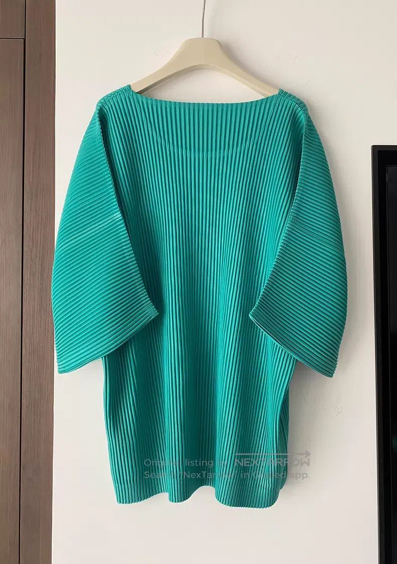 Issey Miyake Issey Miyake Ruffle Top Size L / US 10 / IT 46 - 2 Thumbnail