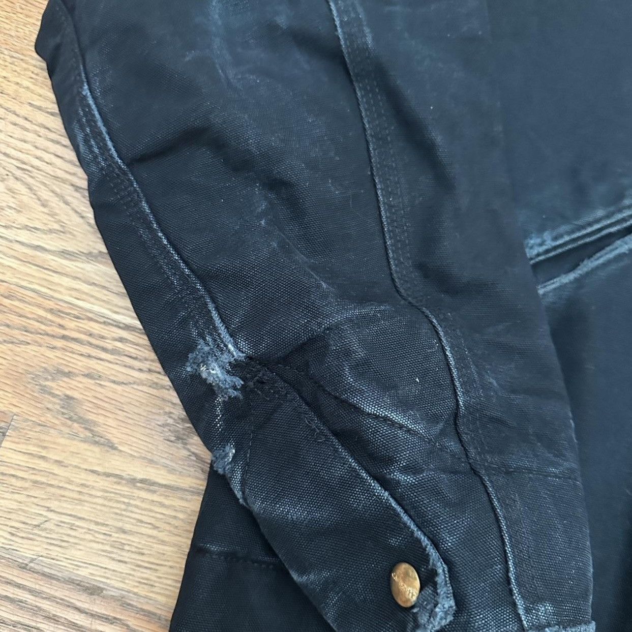 Carhartt Vintage black Carhartt Detroit Jacket J97 Size US L / EU 52-54 / 3 - 5 Thumbnail