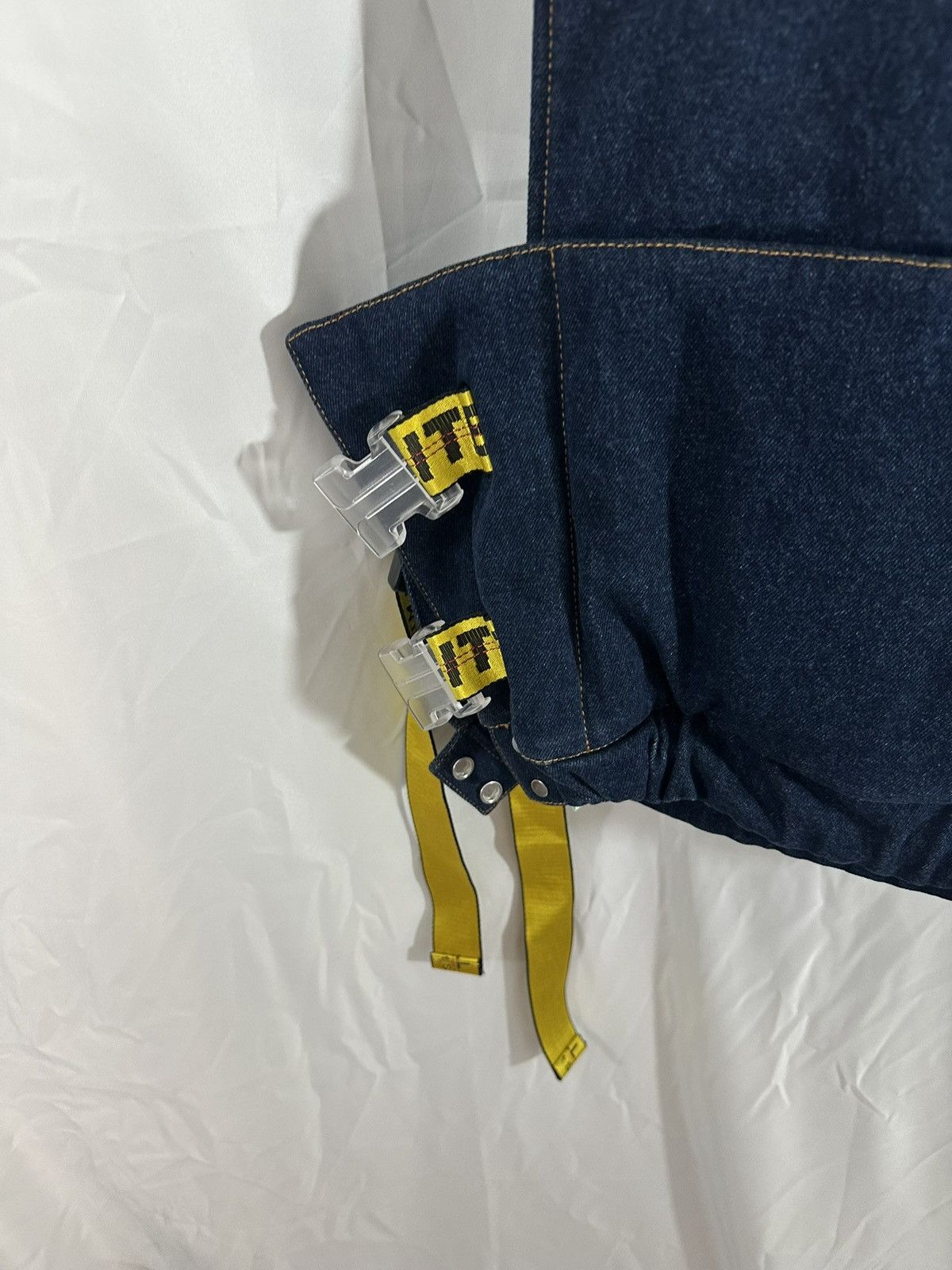Off-White Off White Denim Vest Size US L / EU 52-54 / 3 - 11 Thumbnail