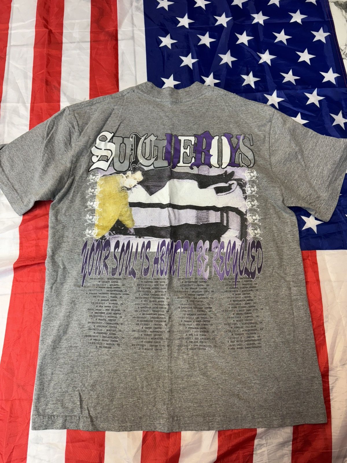 G59 Records Greyday 2023 Tour Tee Size US M / EU 48-50 / 2 - 2 Thumbnail