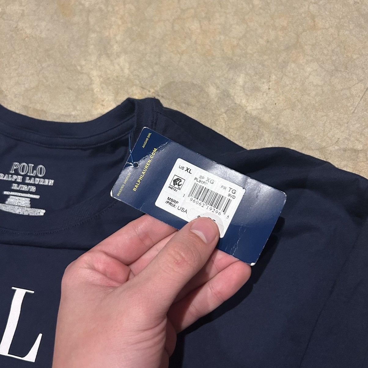 Polo Ralph Lauren Brand New Polo Ralph Lauren Graphic Logo Longsleeve Tee Size US XL / EU 56 / 4 - 5 Thumbnail