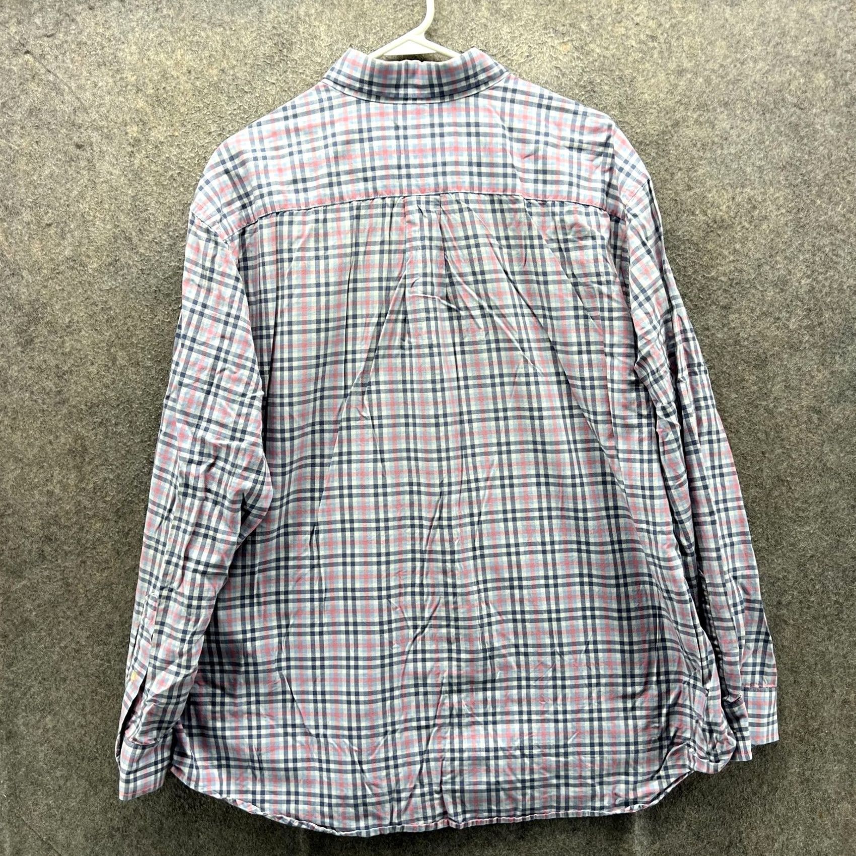 Vineyard Vines Vineyard Vines Shirt Mens XL Blue Plaid Murray Long Sleeve Button Front Size US XL / EU 56 / 4 - 6 Thumbnail