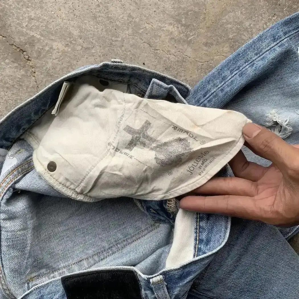 Beauty Beast SUPER DESTROYED ‼️Rugged Jeans Japanese Vintage Ripped Pants Size US 32 / EU 48 - 13 Thumbnail