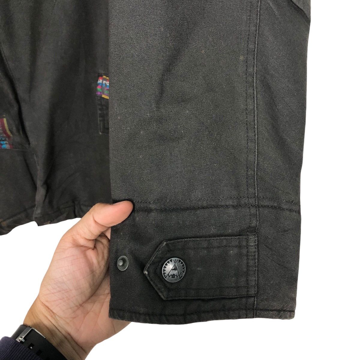 Japanese Brand 📌Vintage Chore Jacket Hoodie Titicaca Duck Canvas Size US L / EU 52-54 / 3 - 17 Thumbnail