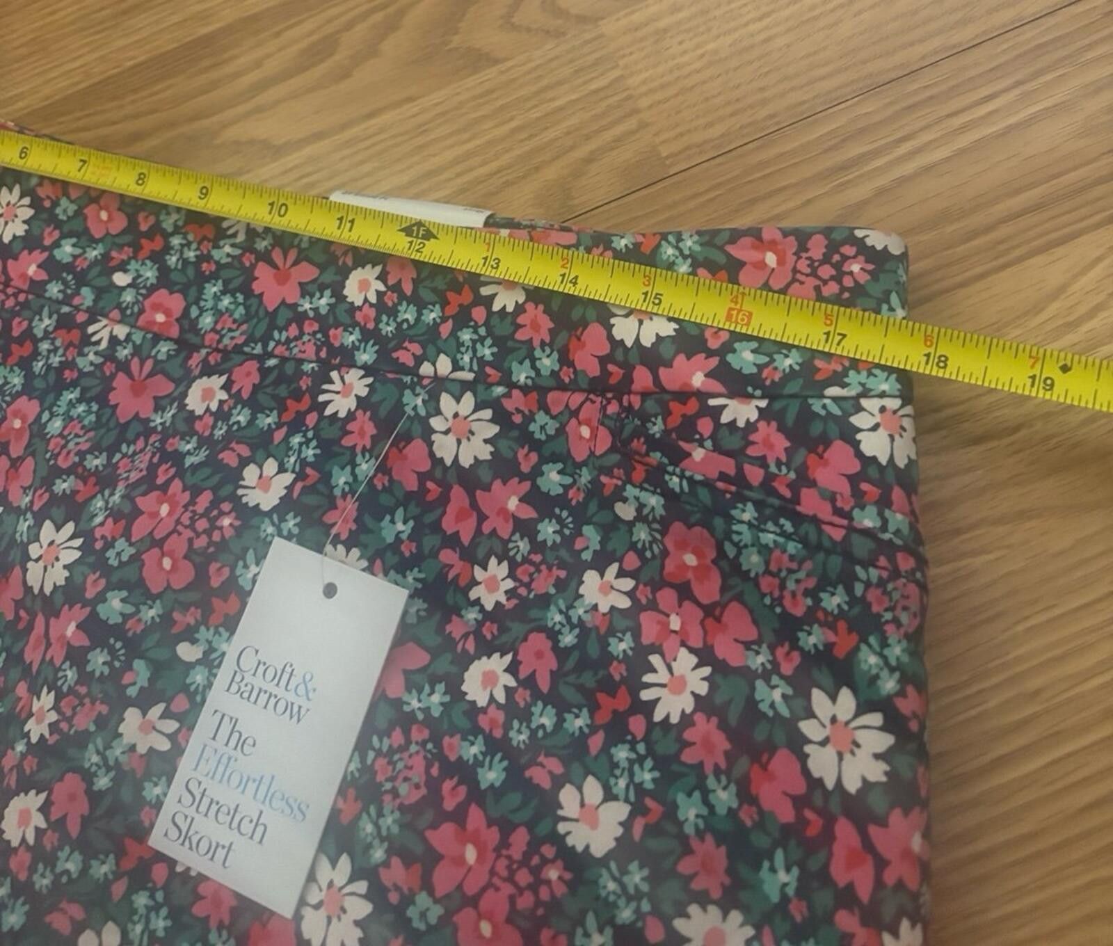 Croft & Barrow Croft & Barrow Floral Skort Size 14 Size 36" / US 14 / IT 50 - 5 Thumbnail