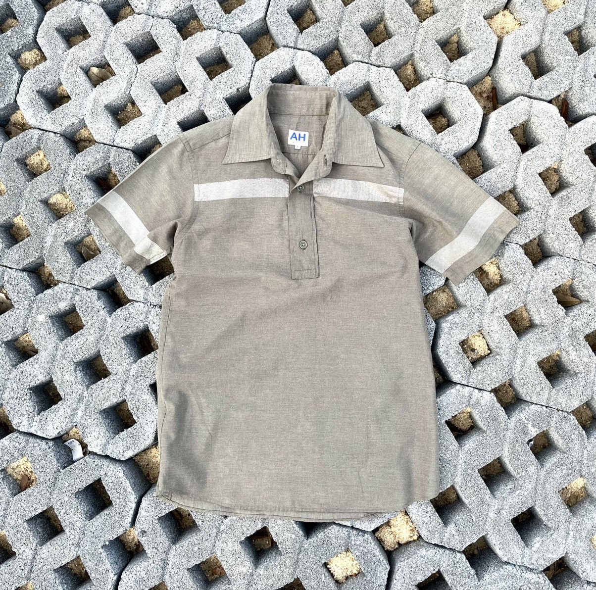 Japanese Brand Vtg Abahouse COTTON COLAR SHIRTS Size US M / EU 48-50 / 2 - 1 Thumbnail